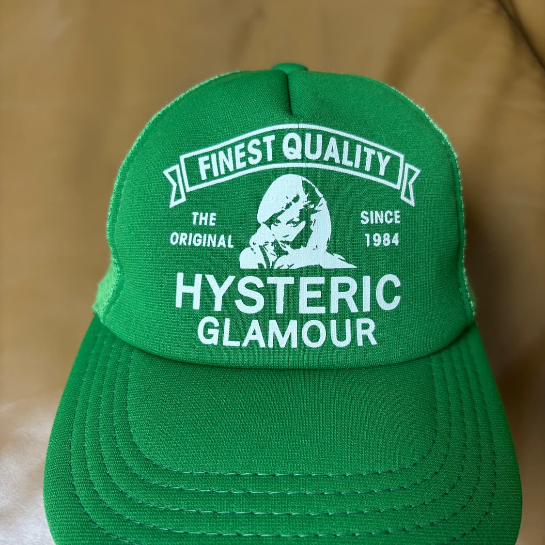 Hysteric Glamour 히스테릭글래머 그린 6패널 메쉬 볼캡 모자 상품이미지8