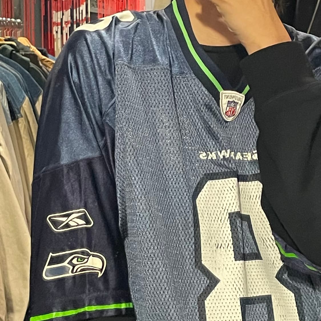 [IM] NFL X Reebok 그레이 No.8 반팔져지 상품이미지4