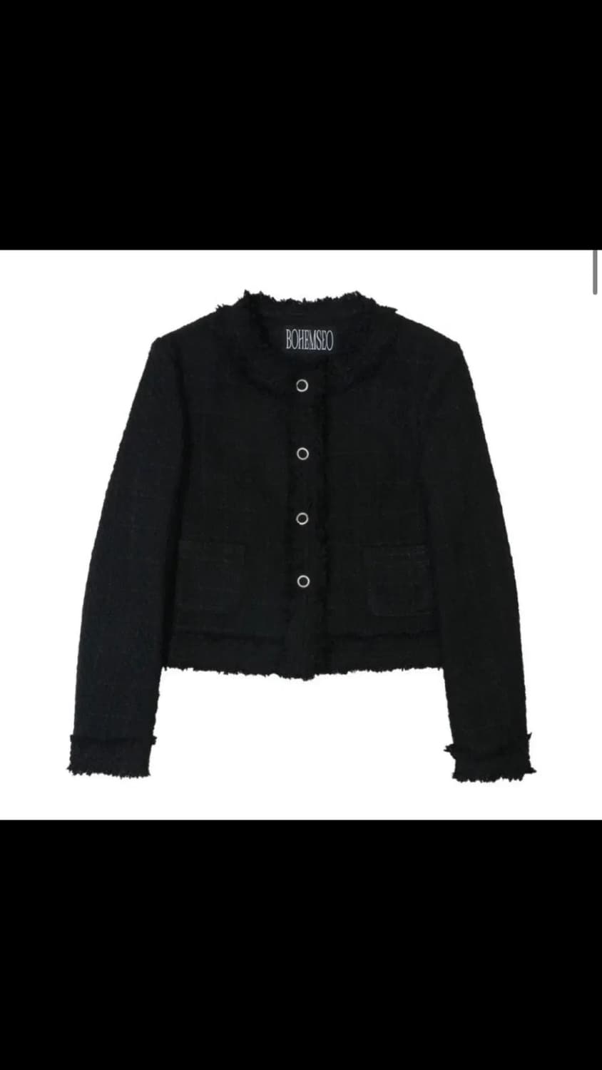 급처)) 보헤미안서울 23fw 트위드  상품이미지1