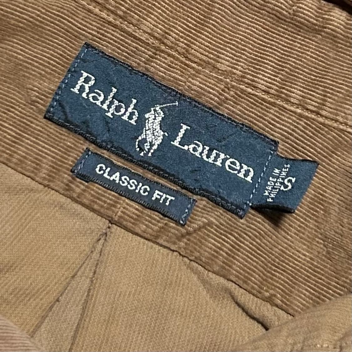 [M] Polo 폴로 랄프로렌 코듀로이 베이지 셔츠 상품이미지6