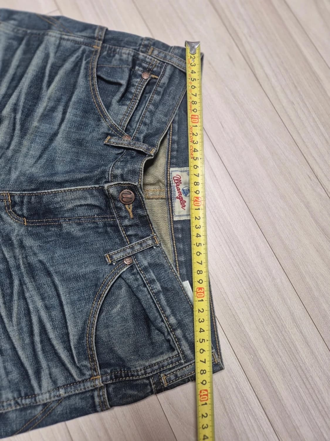 Wrangler 빈티지 플레어 데님팬츠 31X33  상품이미지3