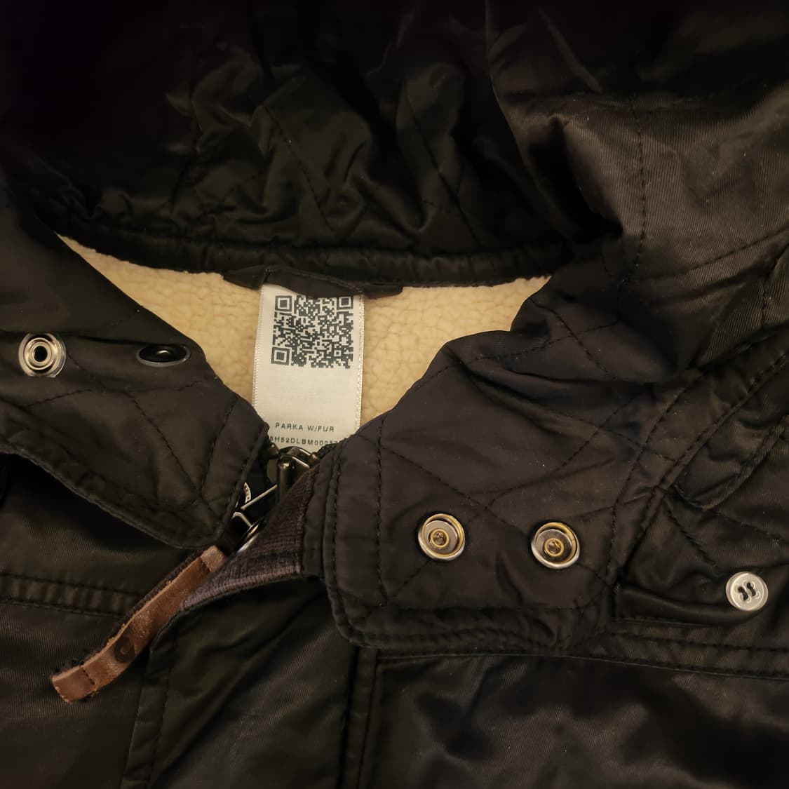 트루릴리전 야상 자켓 블랙 M 상품이미지4