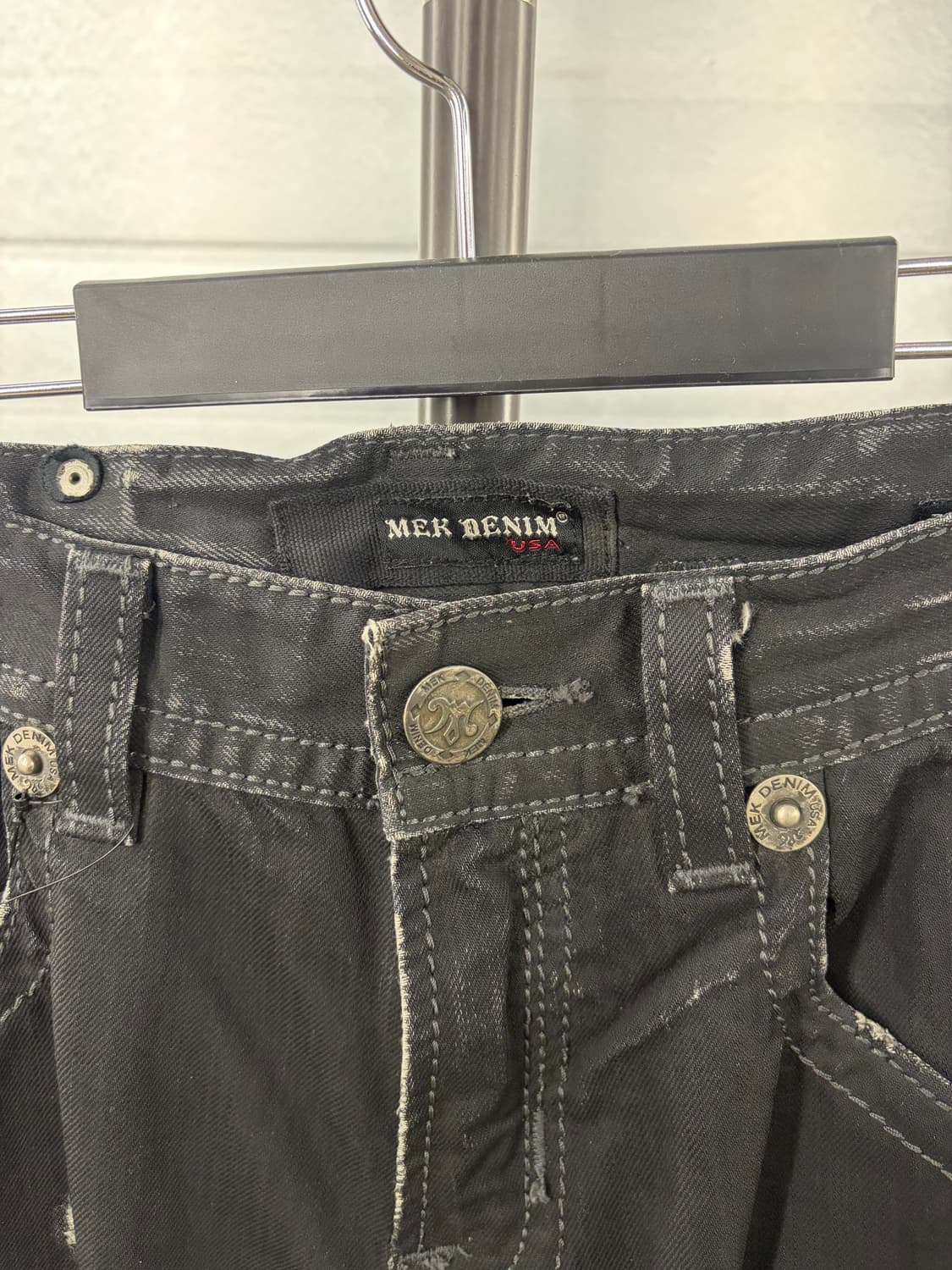 Mek Denim vintage black jean 34/34 상품이미지5