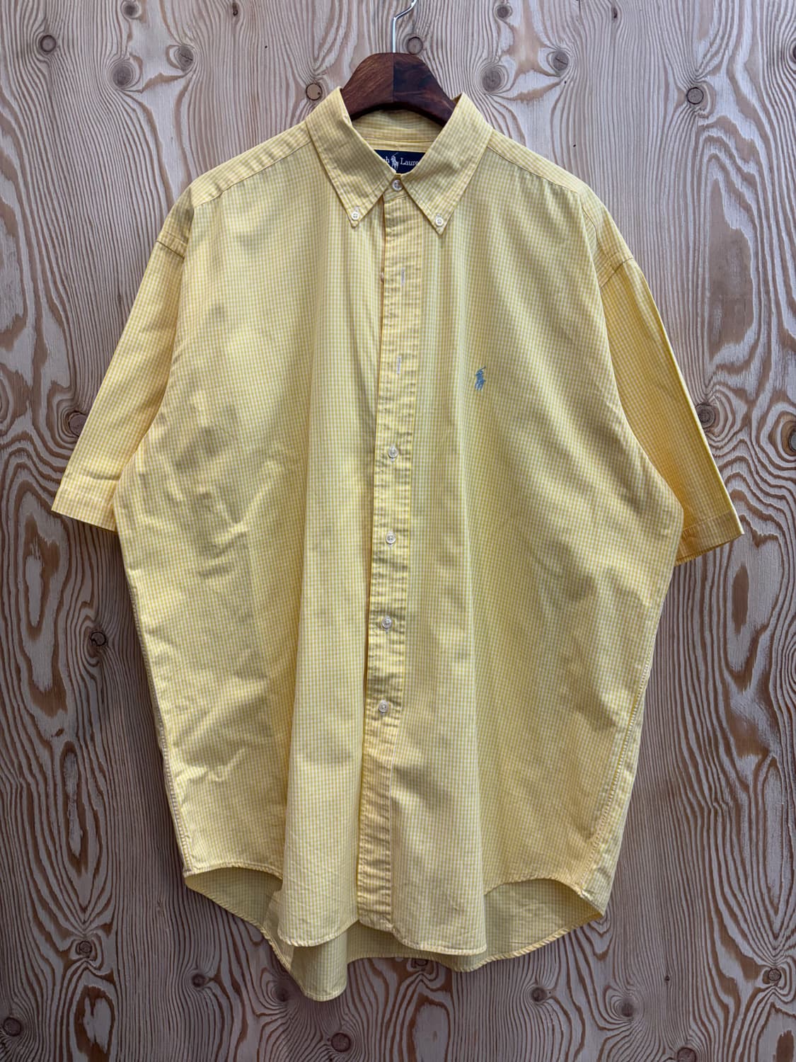 폴로 랄프로렌 체크 반팔 셔츠 상품이미지1