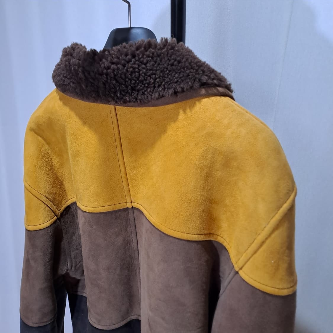 (택포 여성) 시어링 양가죽 양털 숏 무스탕 L B710 상품이미지6