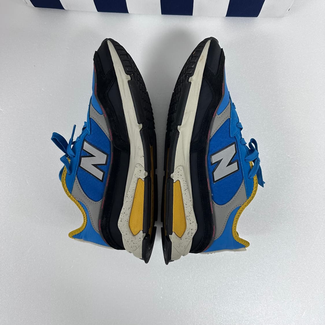 뉴발란스 XRacer 블루 스니커즈 운동화 295 상품이미지6