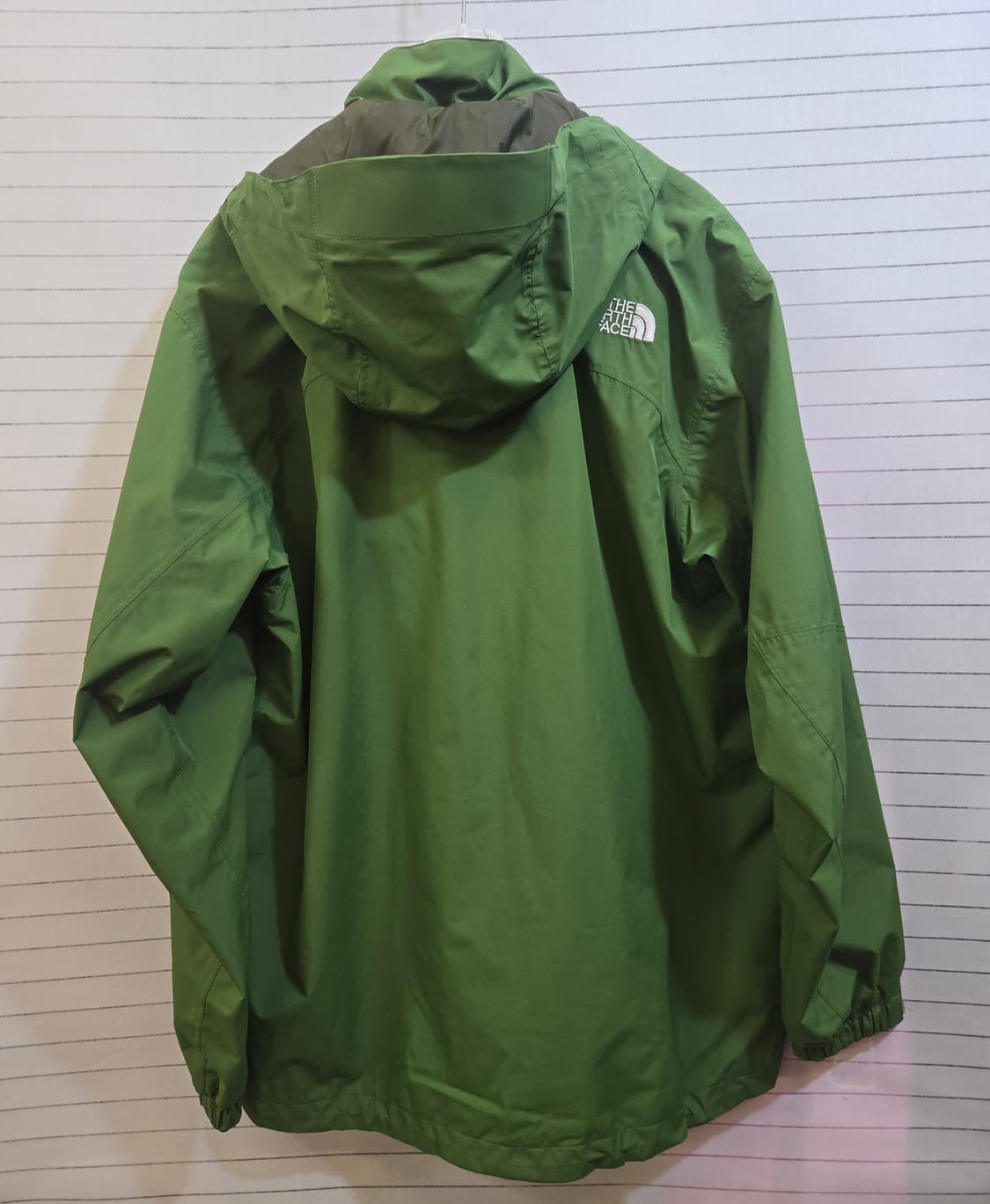 노스페이스 HYVENT 녹색 바람막이 자켓 상품이미지8