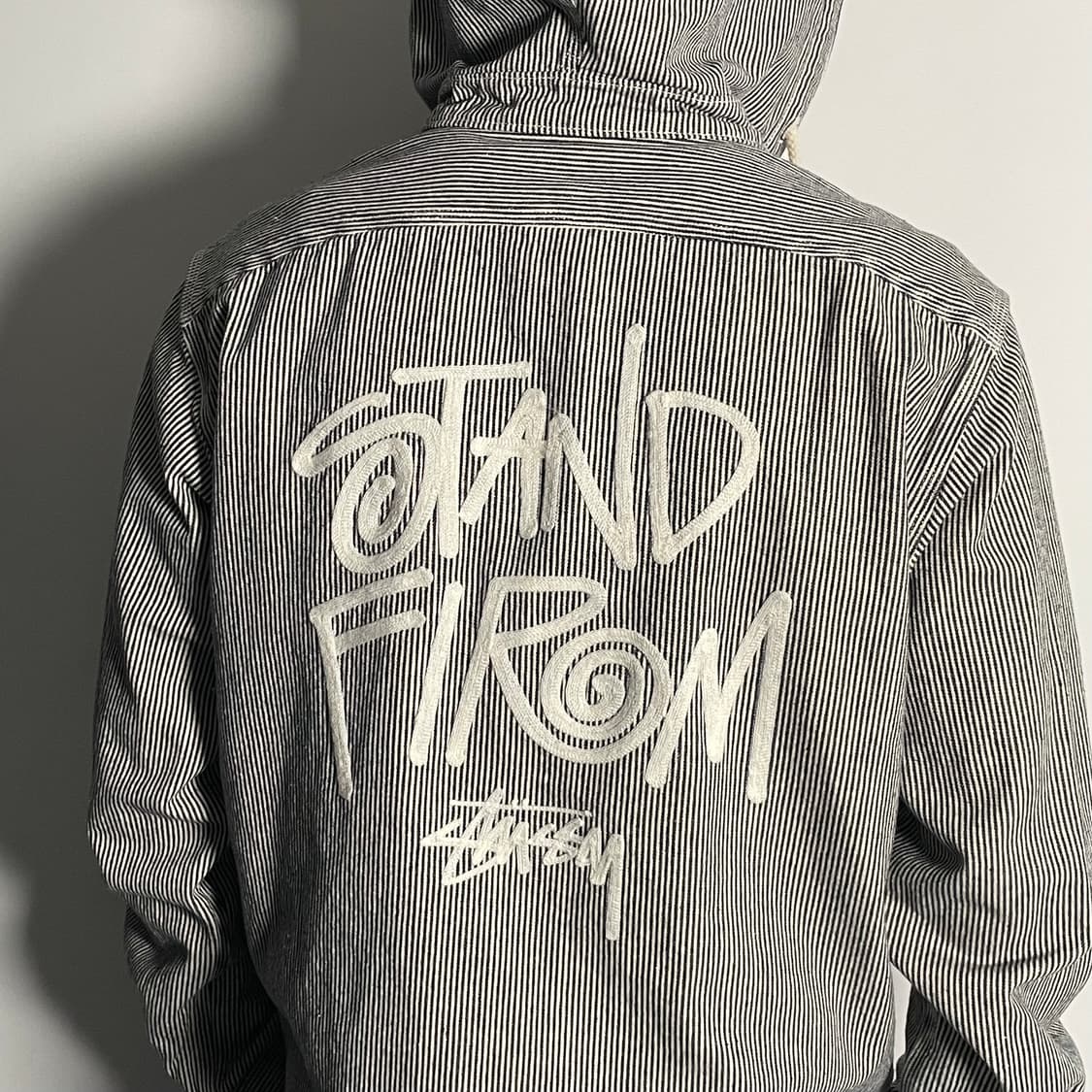 스투시 히코리 스트라이프 후디드 자켓 (on.402)  상품이미지1