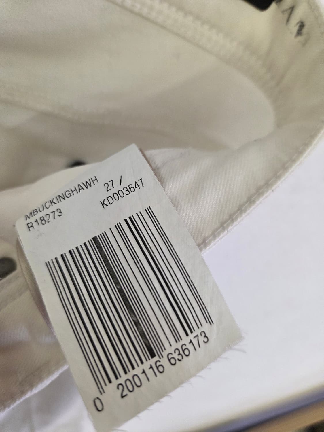 버버리 브릿 스키니진 화이트 상품이미지8