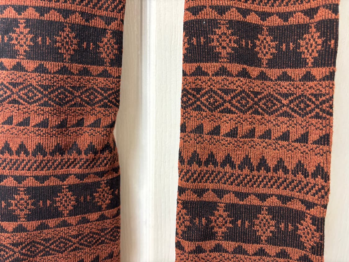 폭스파이어 히트텍 여성 레깅스 노르딕 패턴 미사용품 일본제 상품이미지3