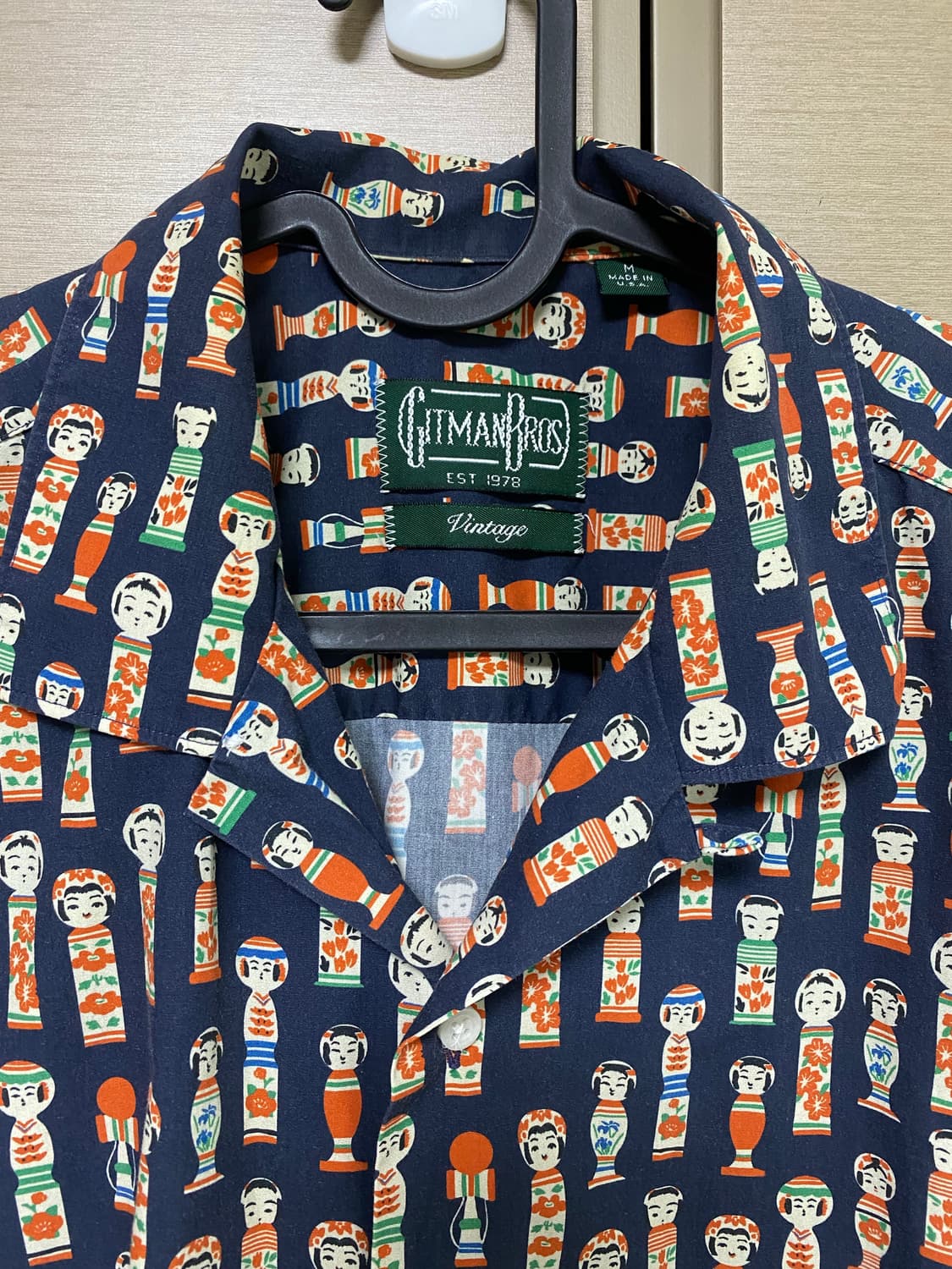 짓먼 GITMAN VINTAGE CAMP SHIRT / M size 상품이미지1