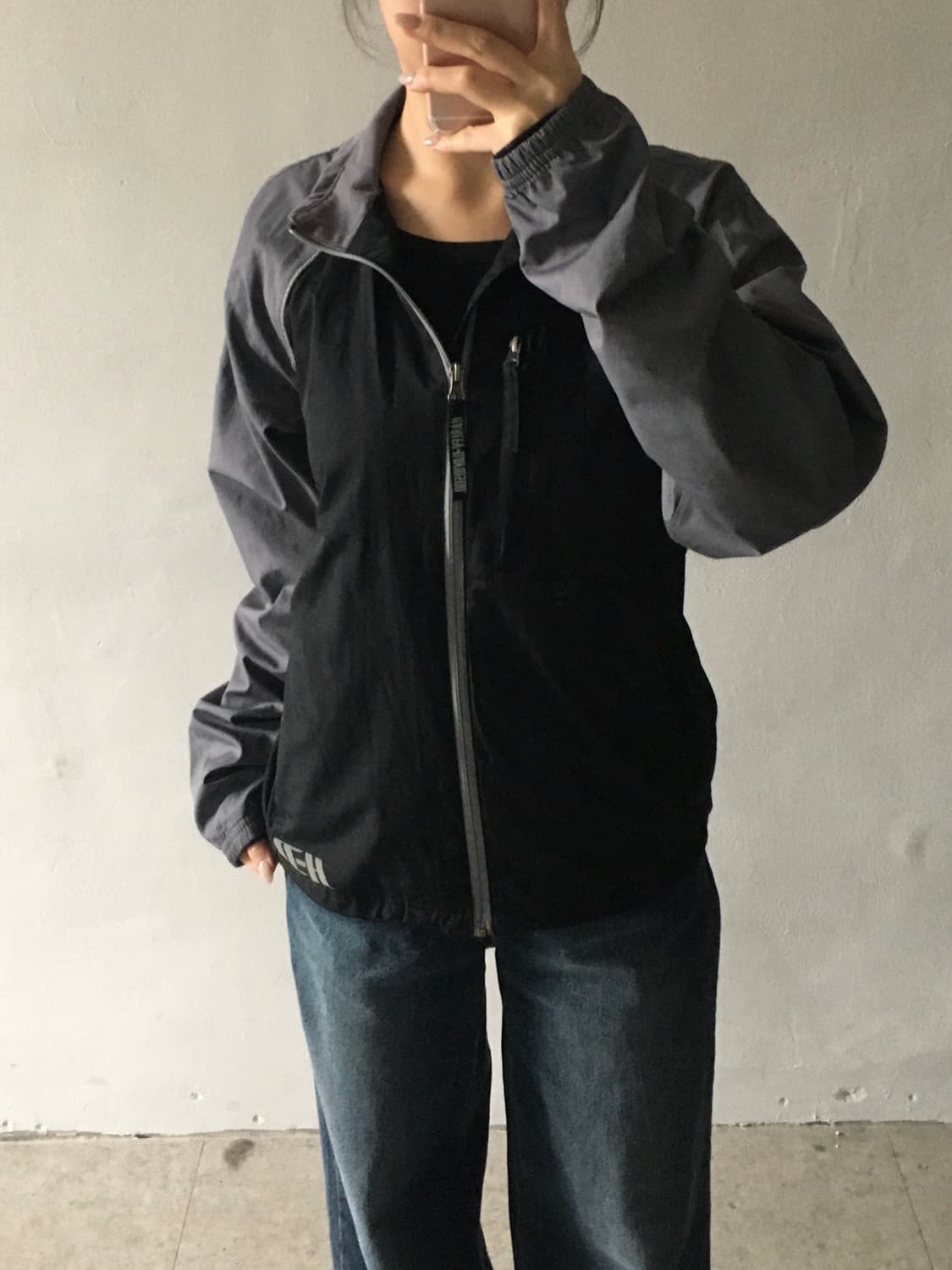 할리 데이비슨 백프린팅 바람막이  상품이미지1