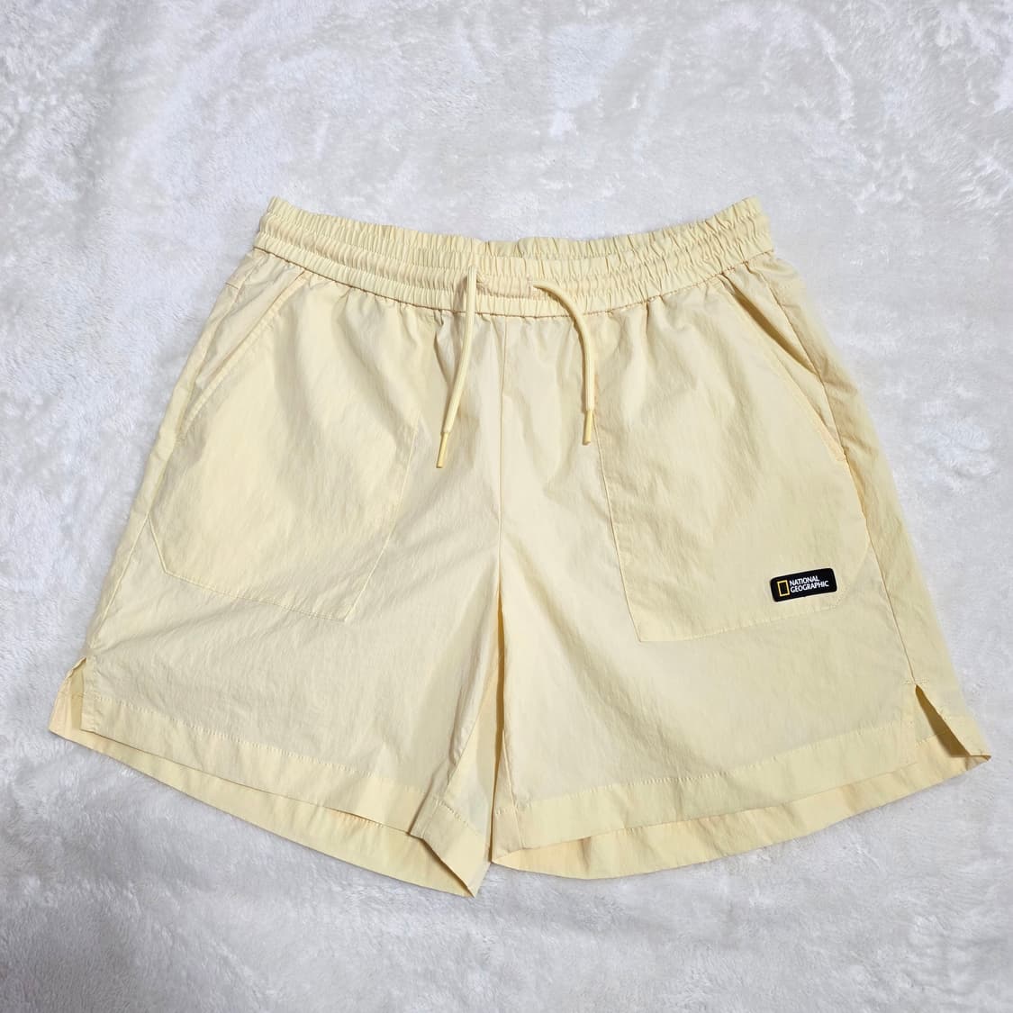 (28)여성 내셔널지오그래픽 옐로우 쇼츠 반바지  상품이미지1