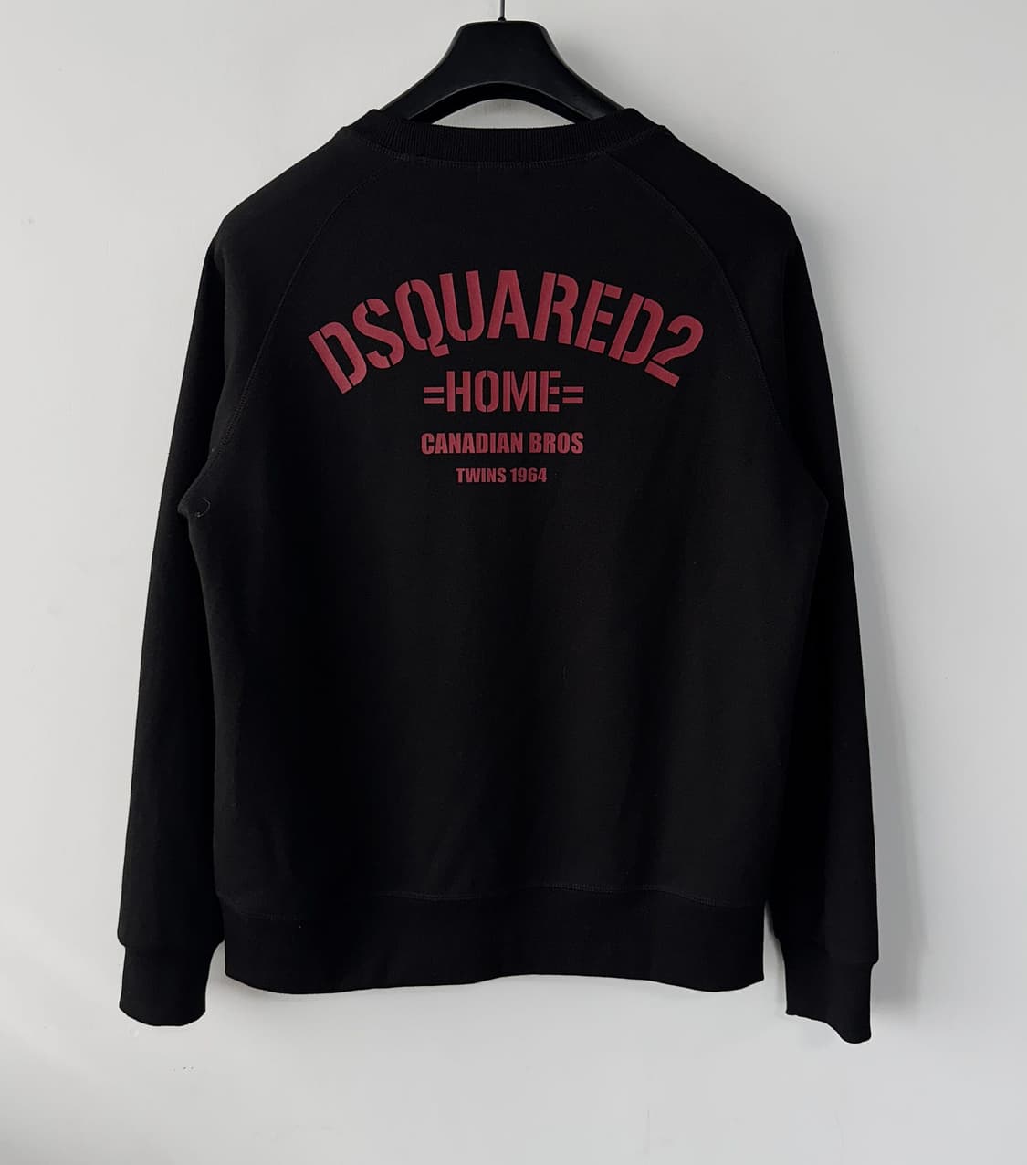 디스퀘어드2 블랙 로고 맨투맨 상품이미지4