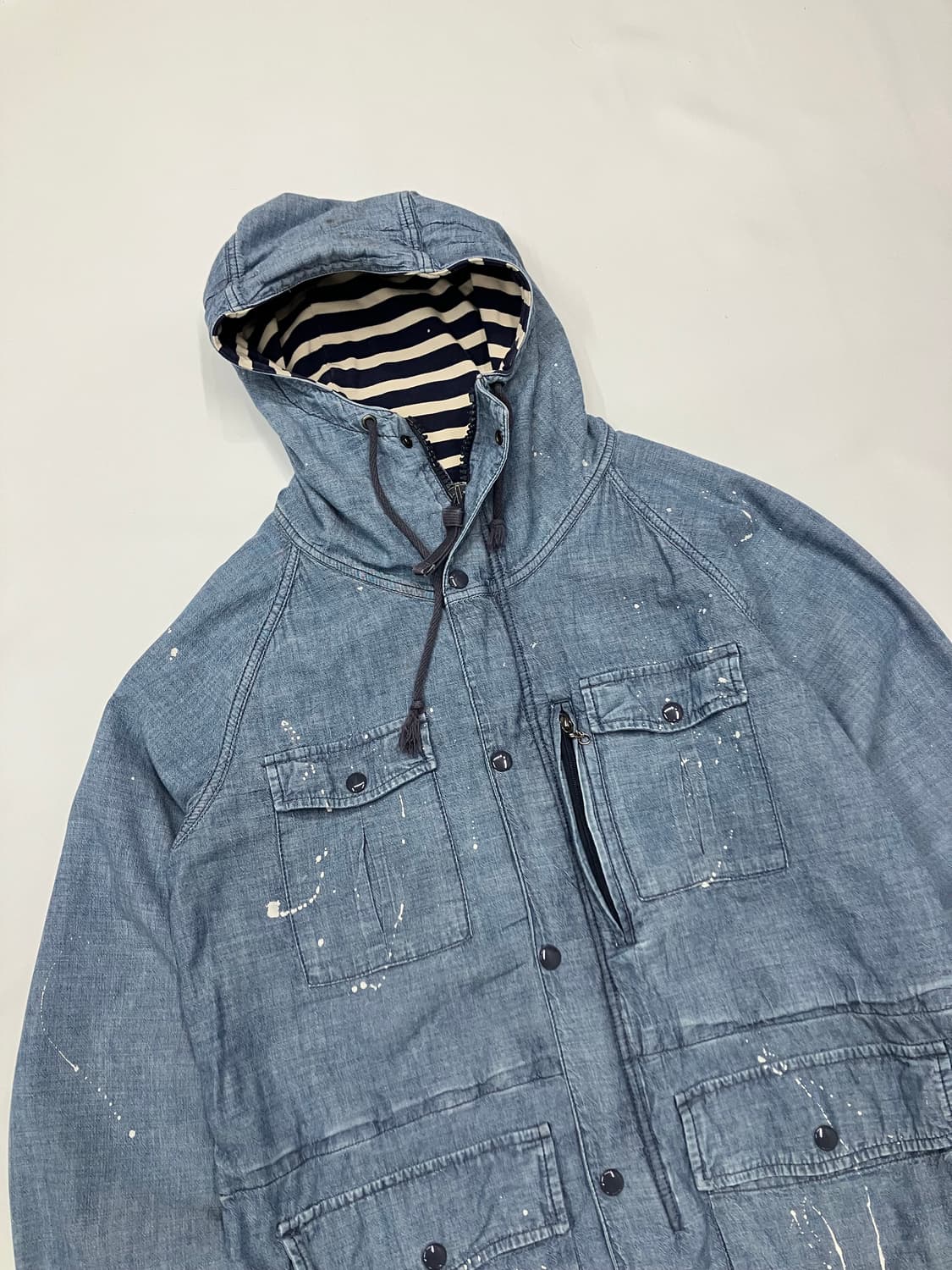 폴로 랄프롤렌 데님 서플라이 페인팅 데님 자켓 상품이미지2