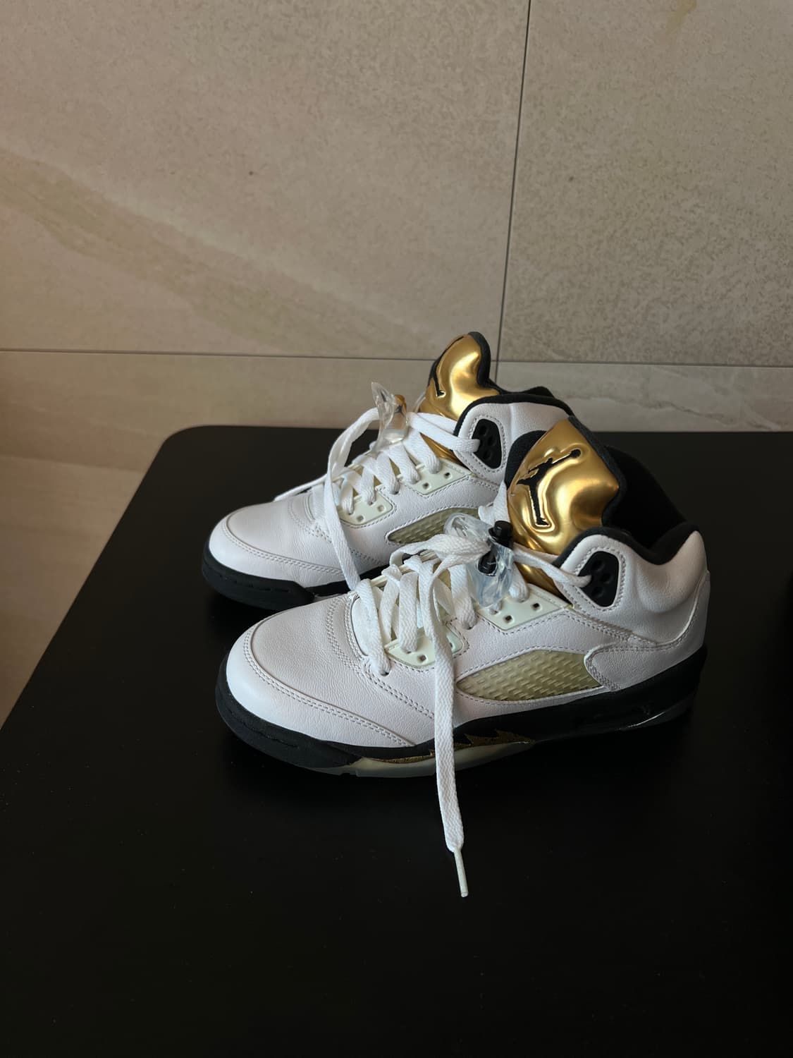 [230mm] 에어 조던 5 레트로 올림픽 골드 코인 상품이미지6