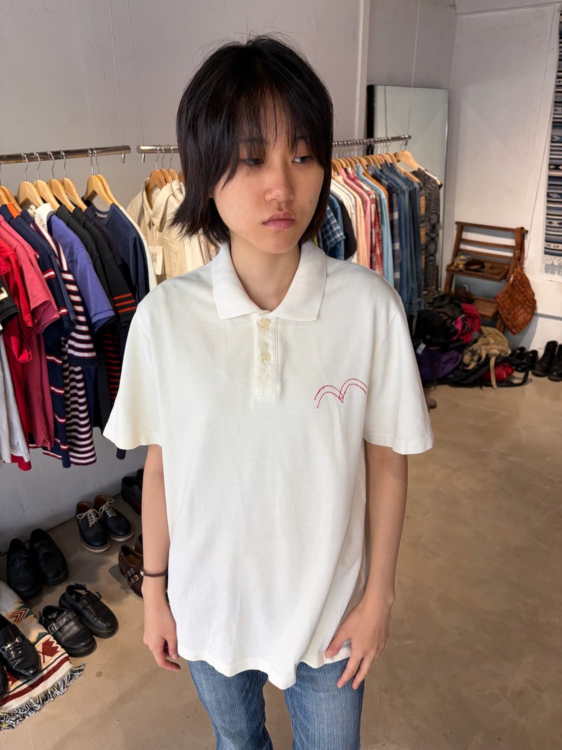Levi's 반팔 카라 티셔츠 L 상품이미지3
