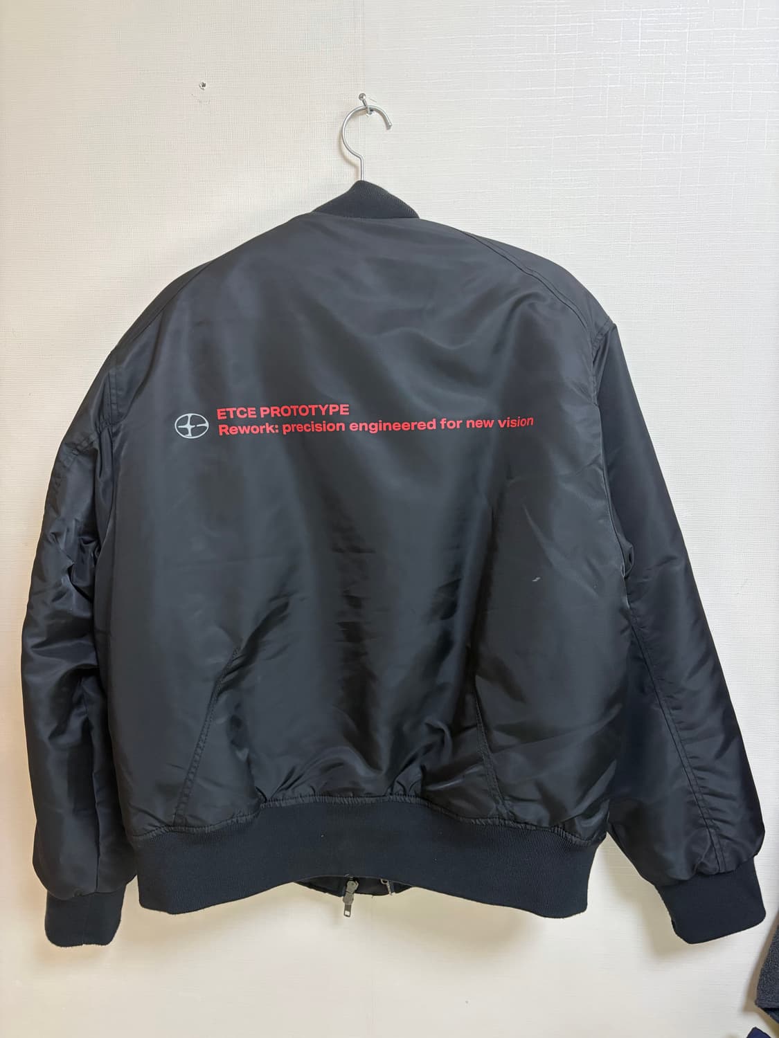 (M)Etce 스태프 팀 봄버 자켓 상품이미지3