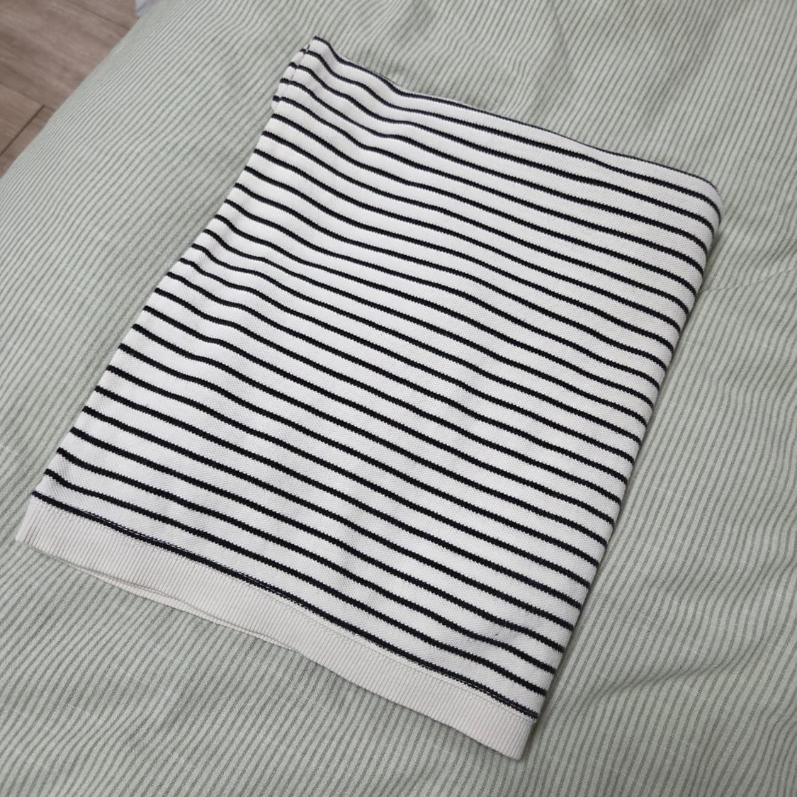 블랭크룸 피케 스트라이프 롱슬리브 아이보리 2 / 긴팔 쭉티 상품이미지4