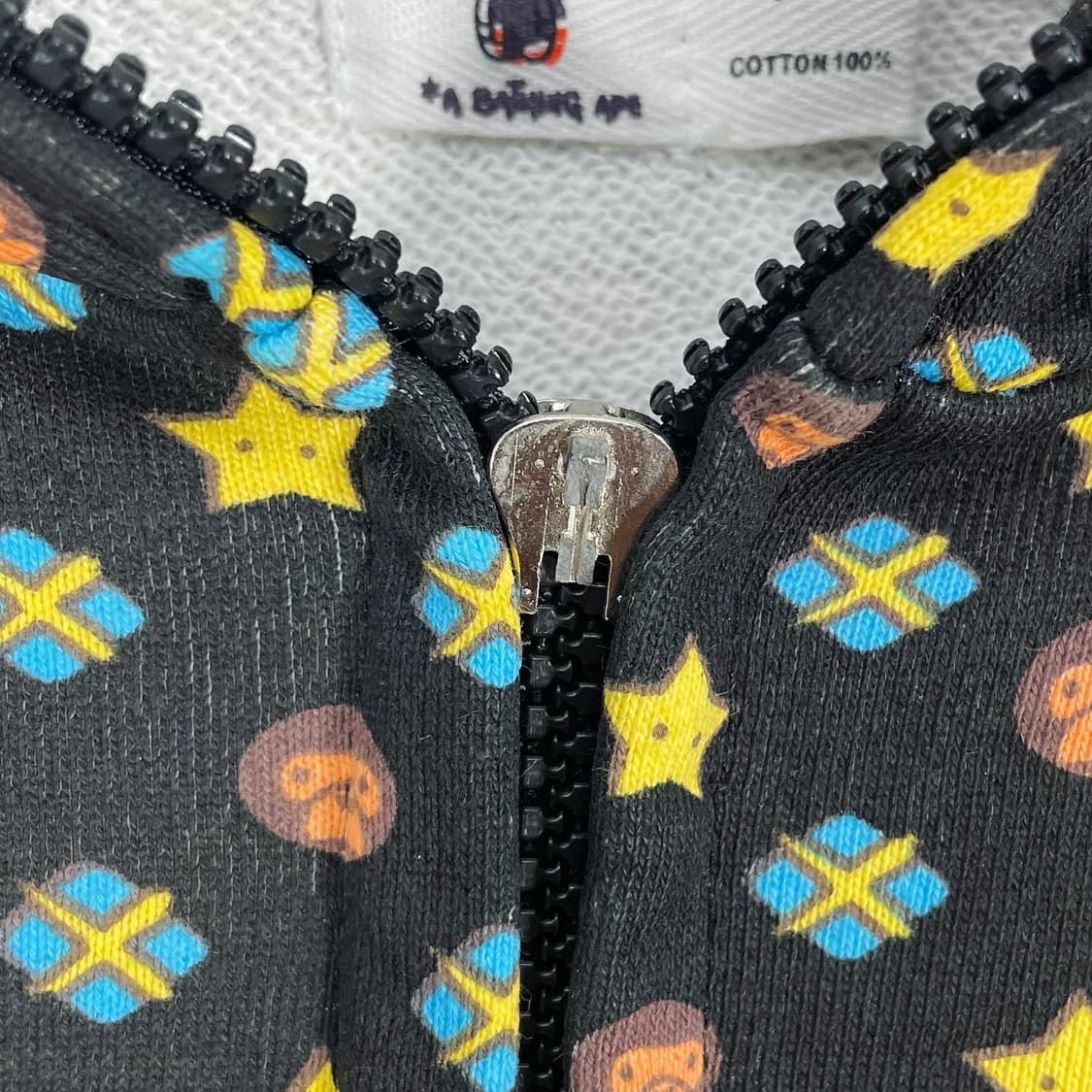 Baby Milo pattern hood zip-up 상품이미지8