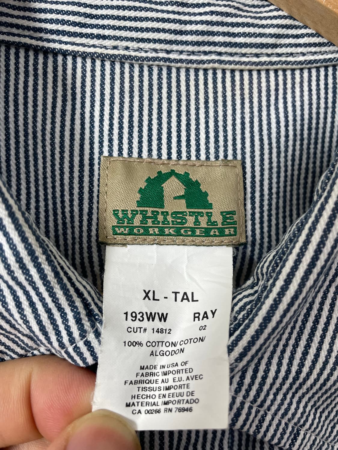 휘슬Whistle 워크 셔츠 XL - S30 상품이미지4