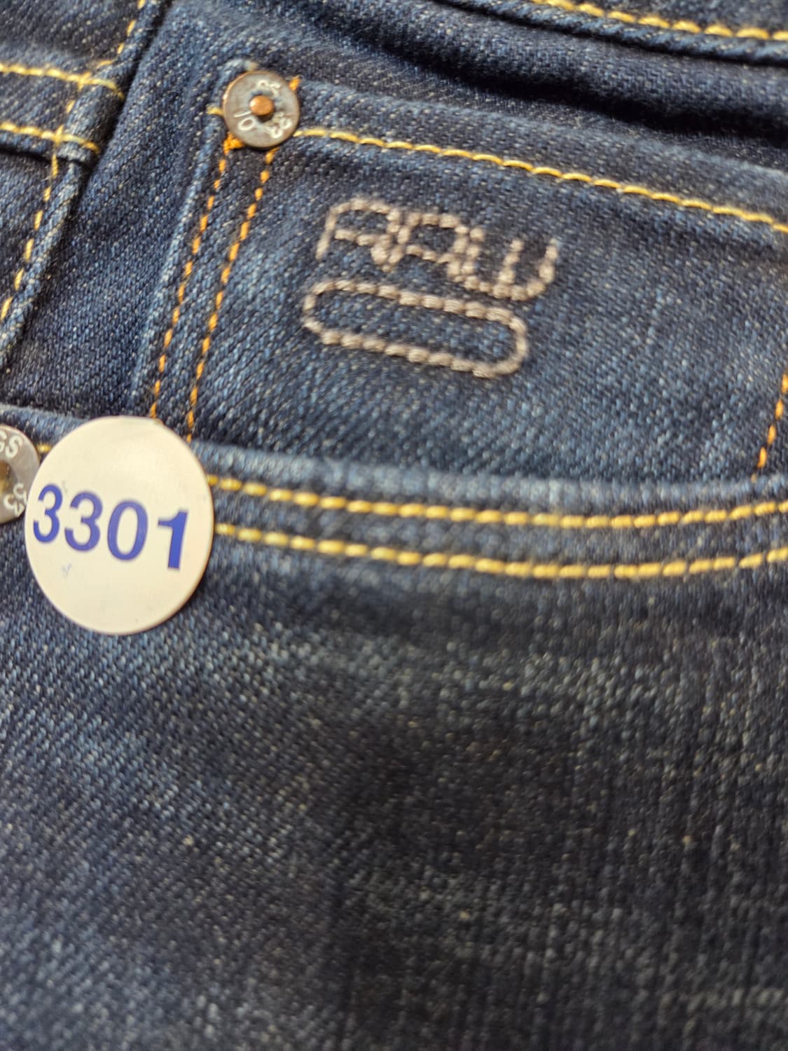 G-STAR RAW 3301 부츠컷 데님(26)택없음/새상품 상품이미지4