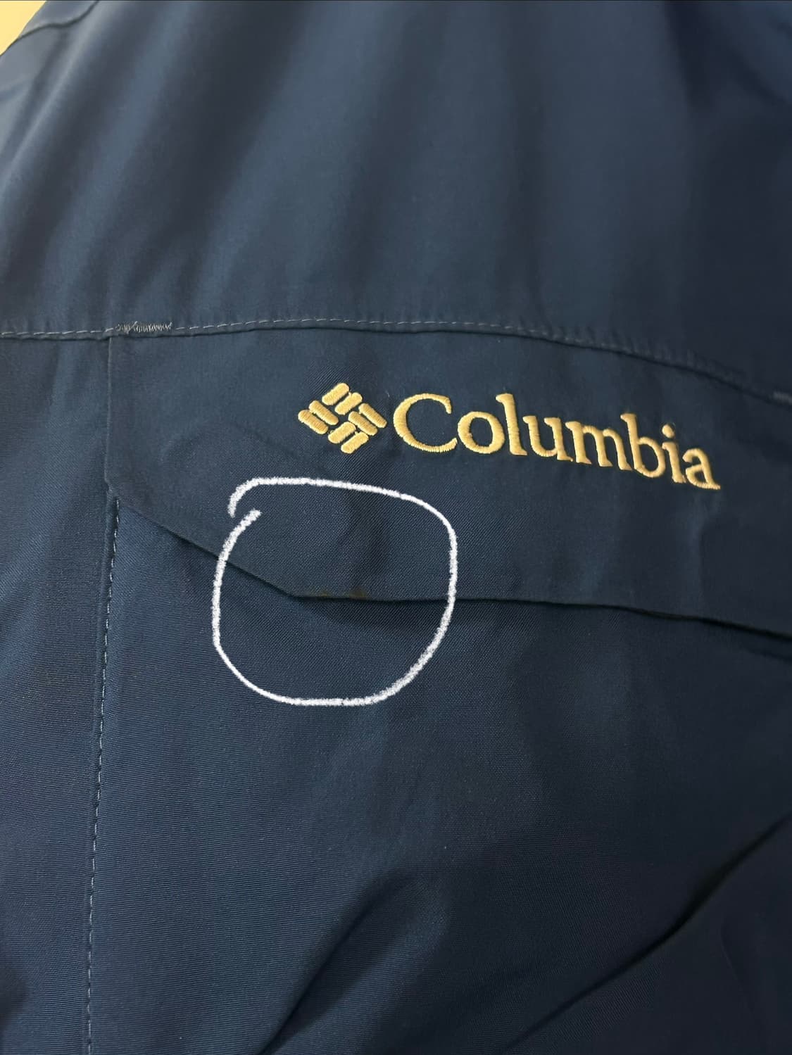 컬럼비아 고어텍스 블루 자켓 M (실측100) 상품이미지7