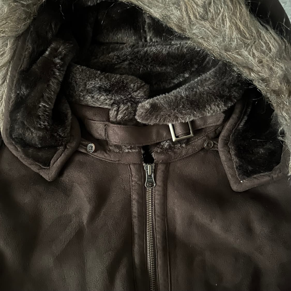 빈티지 브라운 파카 상품이미지2