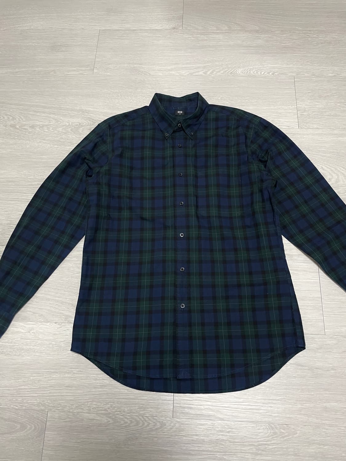 유니클로 브로드클로스 셔츠 M 상품이미지1