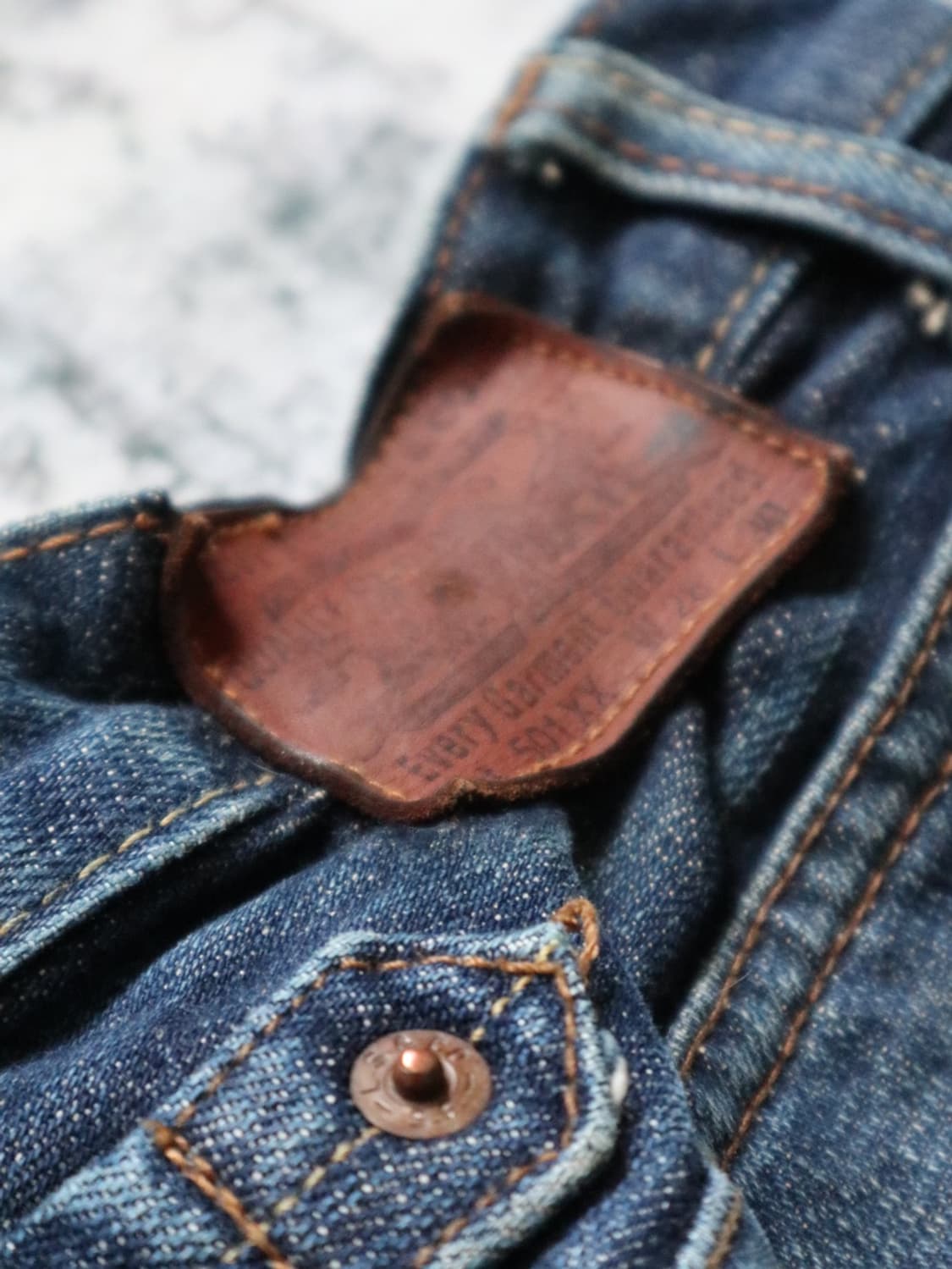 Levi's Cinch Back Selvage Denim 상품이미지9