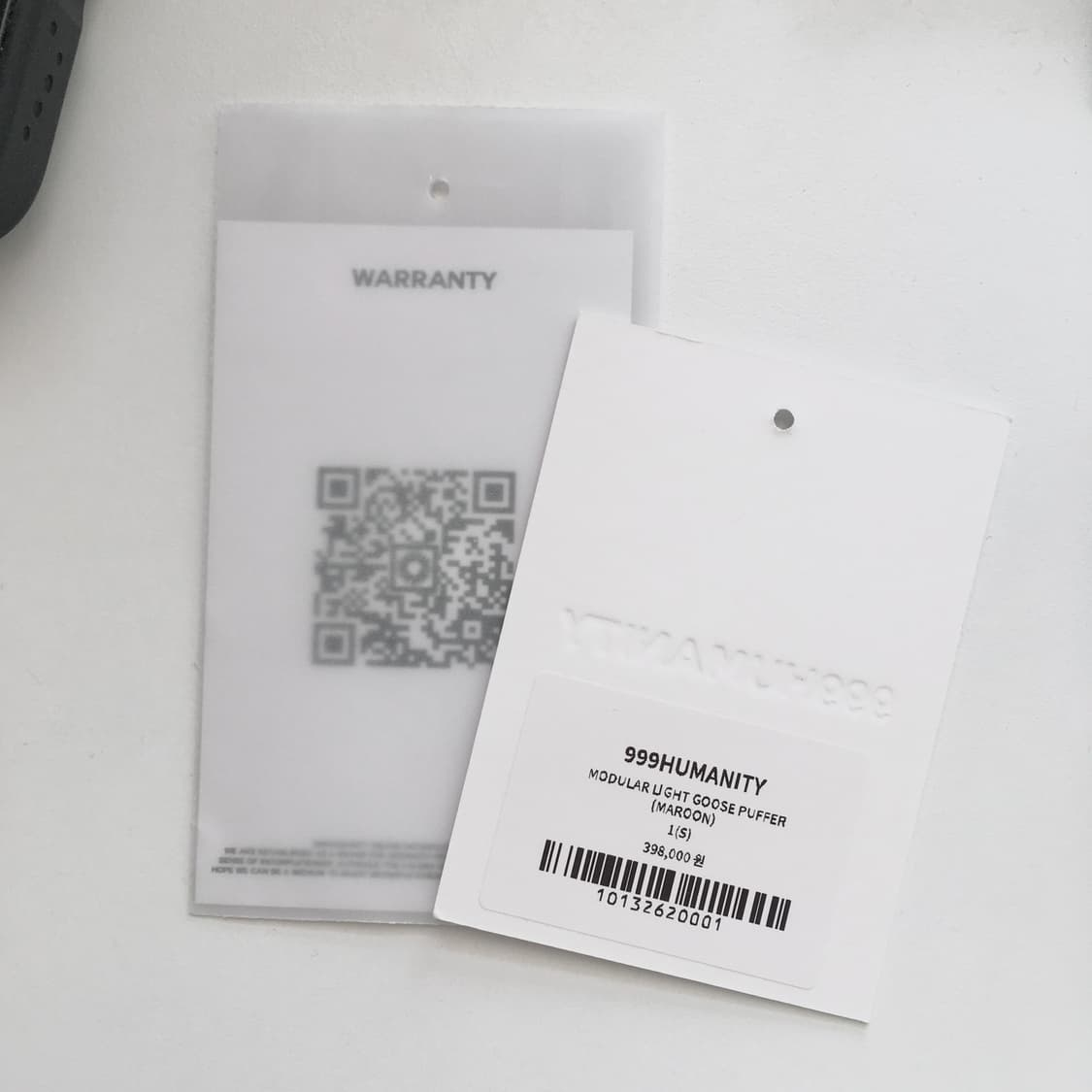 999휴머니티 패딩 모듈러 라이트 구스 푸퍼 상품이미지5