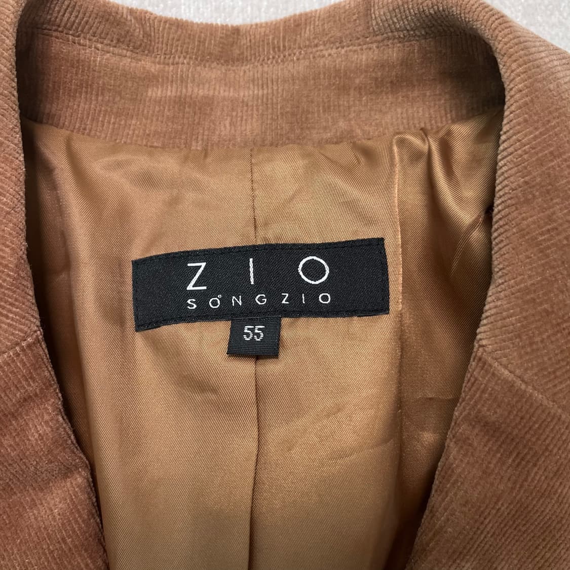 W 100 송지오 옴므 코듀로이 블레이져 자켓 상품이미지3