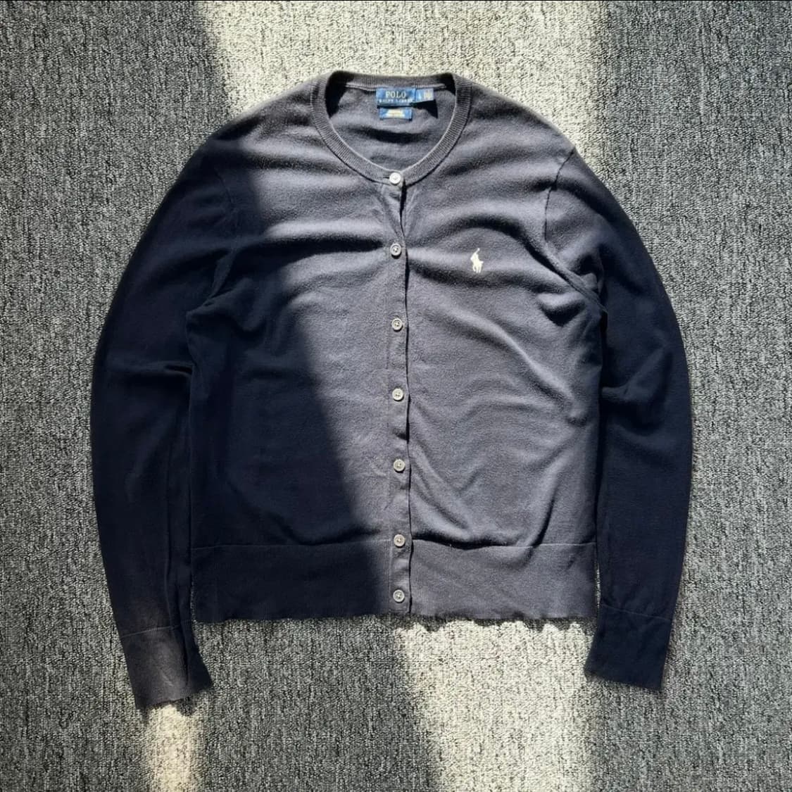 폴로 랄프로렌 피마코튼 네이비 가디건 L 상품이미지1