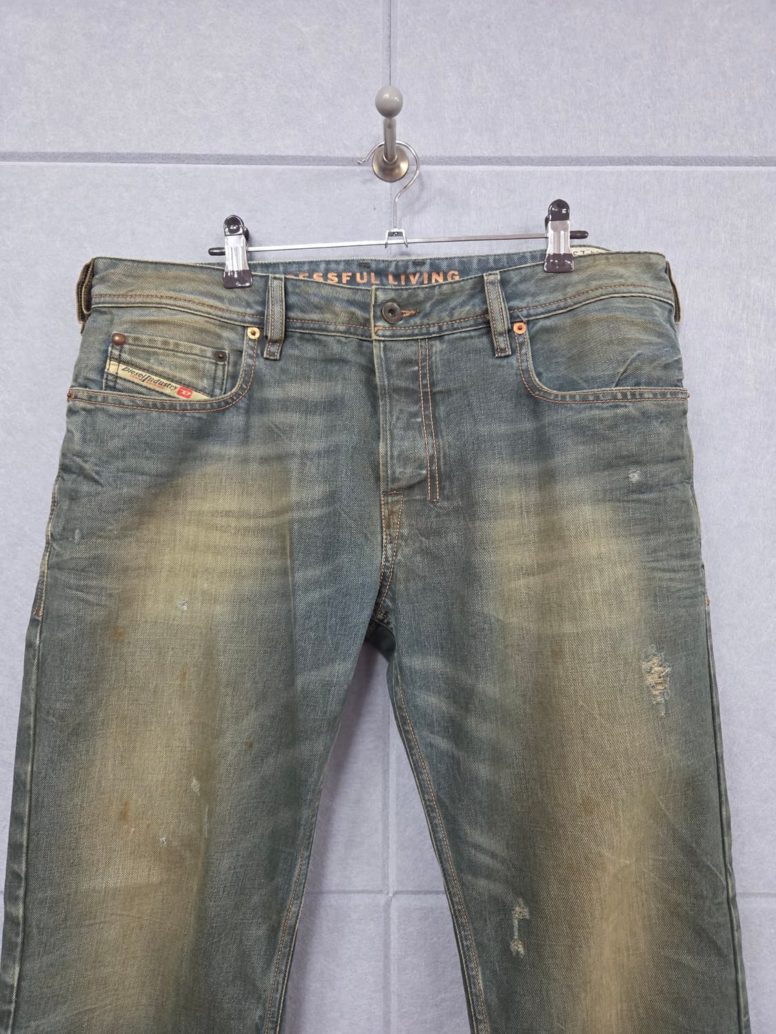 디젤(DIESEL) 자티니 0885Y 부츠컷 데님 팬츠 상품이미지2
