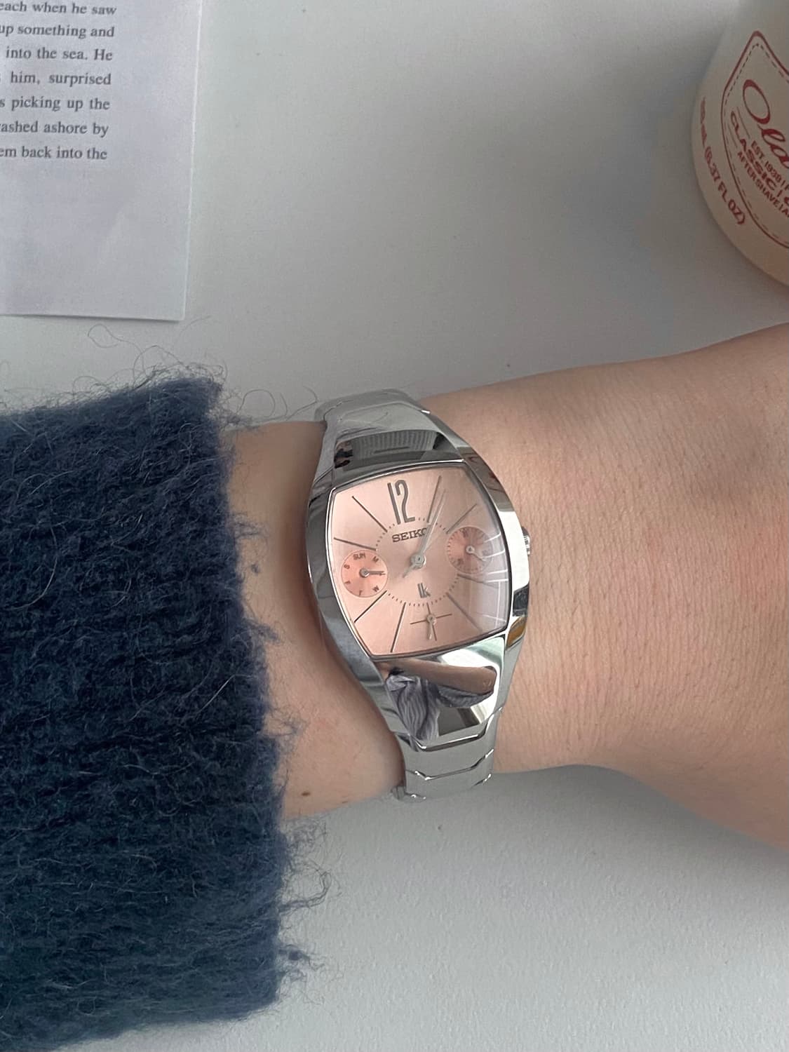 Seiko 세이코 lk 루키아 쉘실버 핑크 레이디스 상품이미지5
