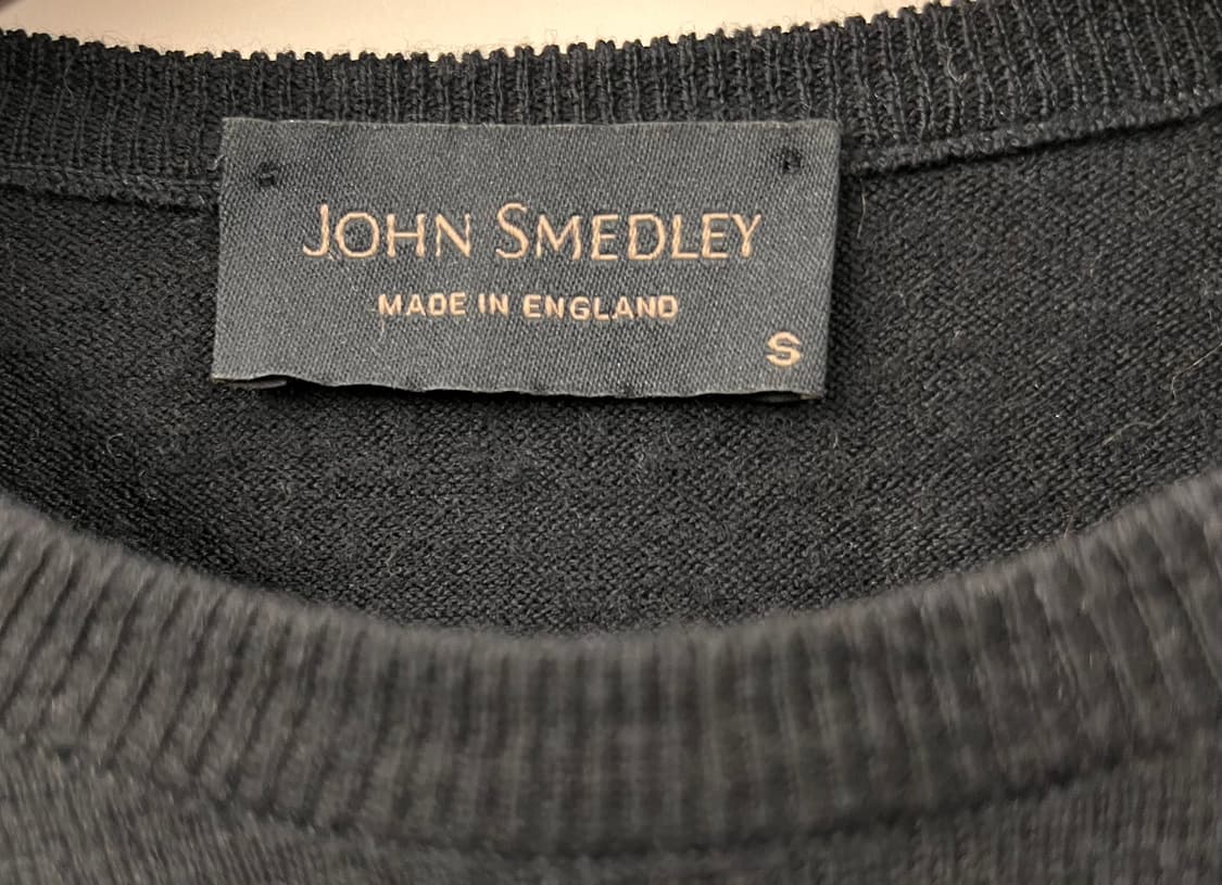 존 스메들리 메리노 울 라운드넥 니트 S 상품이미지3