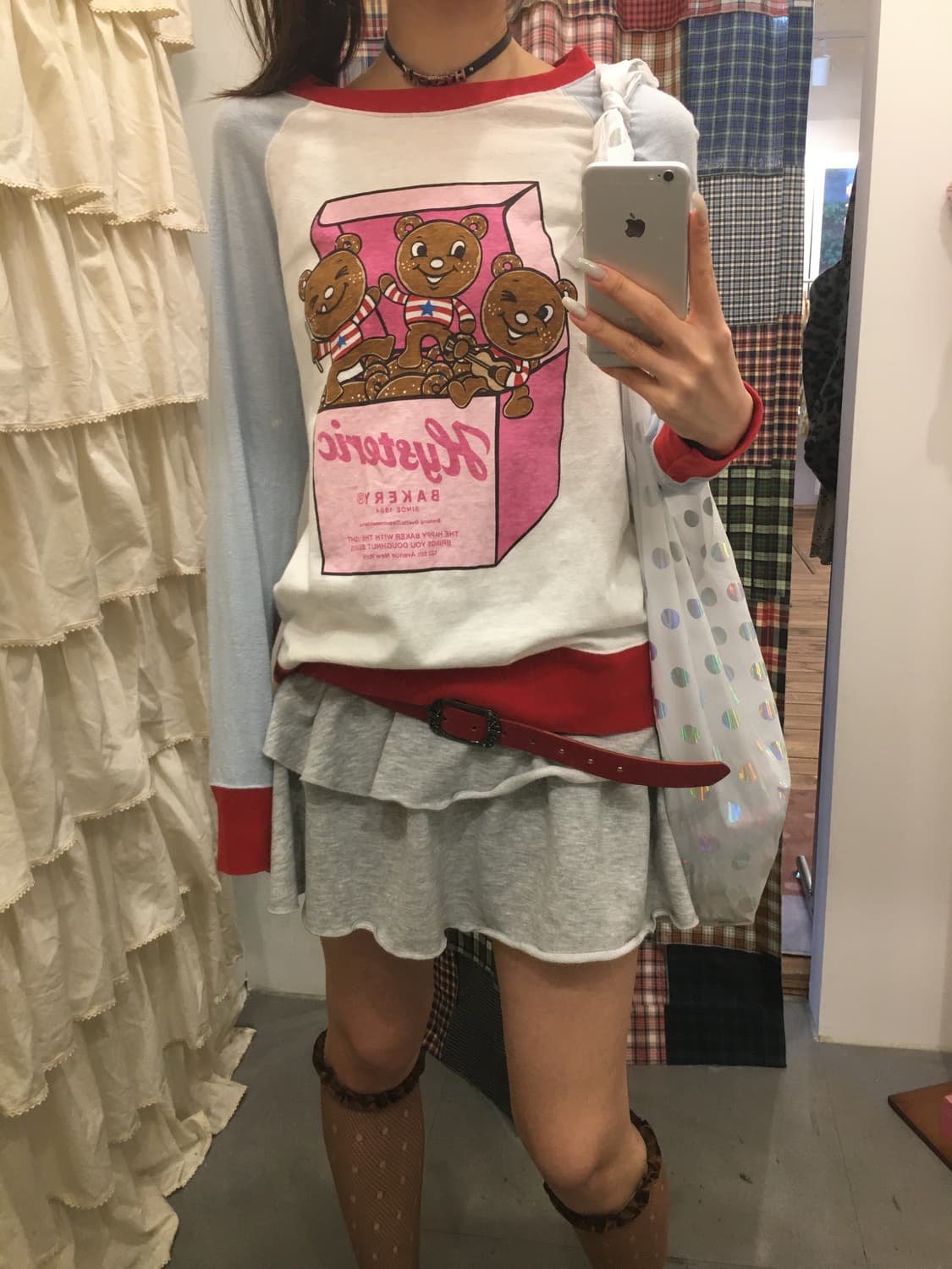 히스테릭글래머 쿠키 나그랑 롱슬리브 상품이미지4