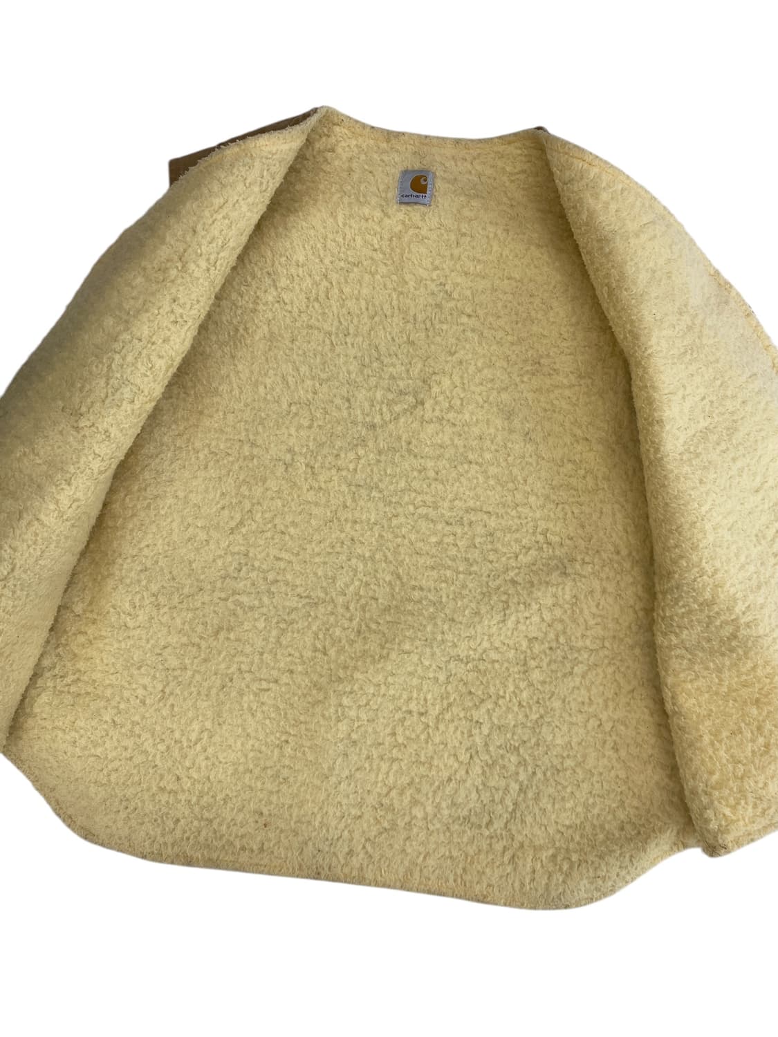 80‘s 칼하트 덕 캔버스 쉐르파 베스트  상품이미지5