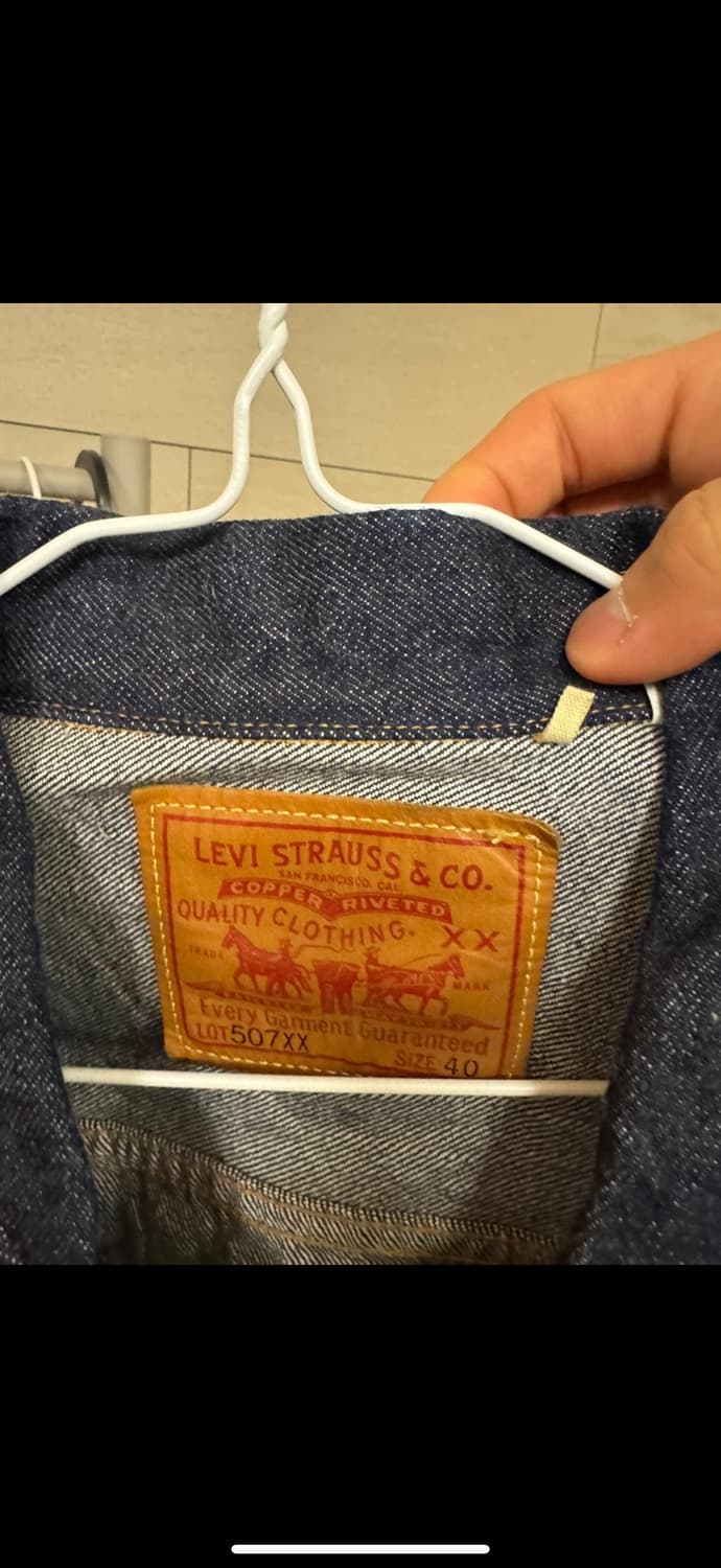 [단순착용] 리바이스 LVC TYPE2 타입2 자켓 40사이즈 상품이미지3