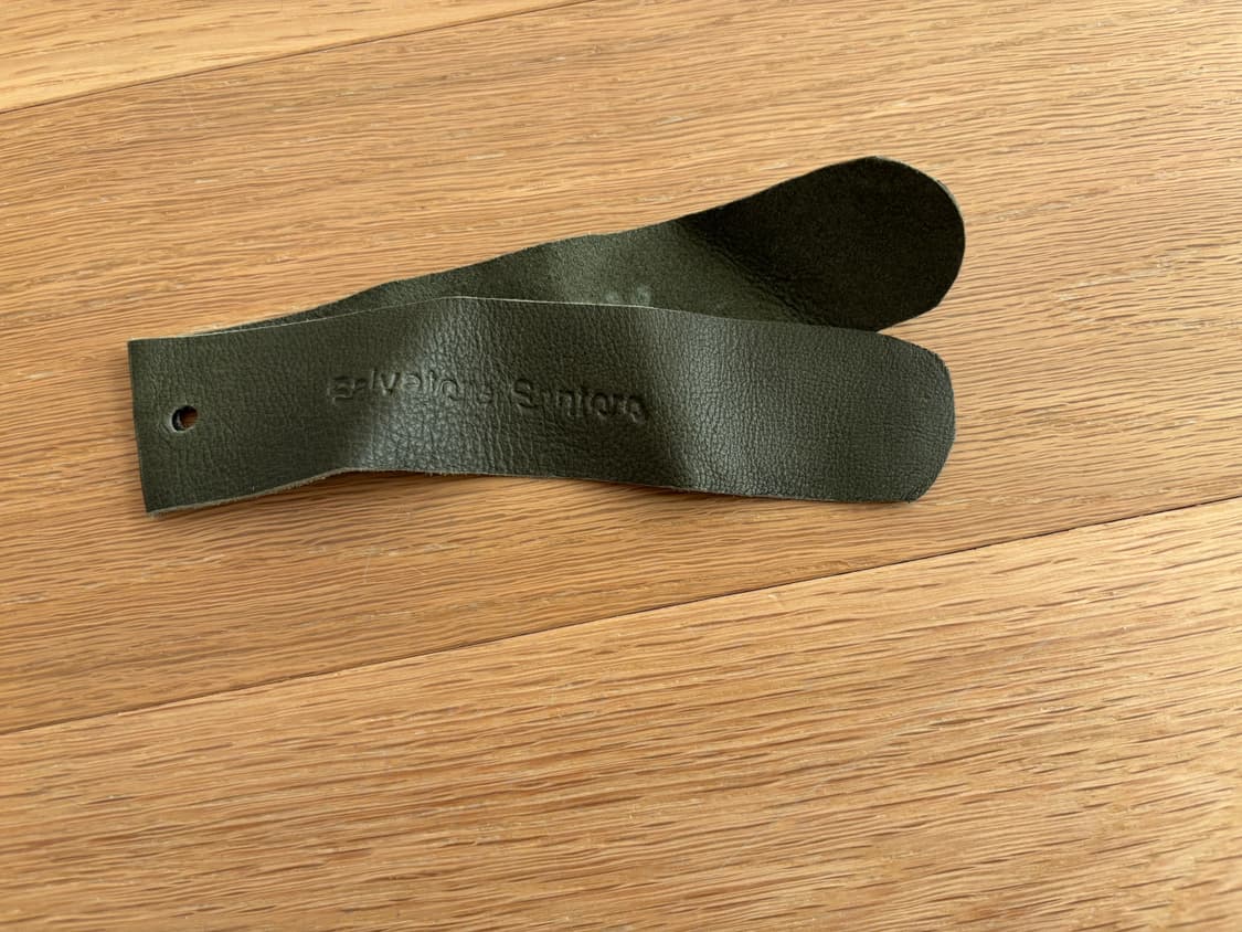 살바토레산토로 양가죽 레더 자켓 105 상품이미지8