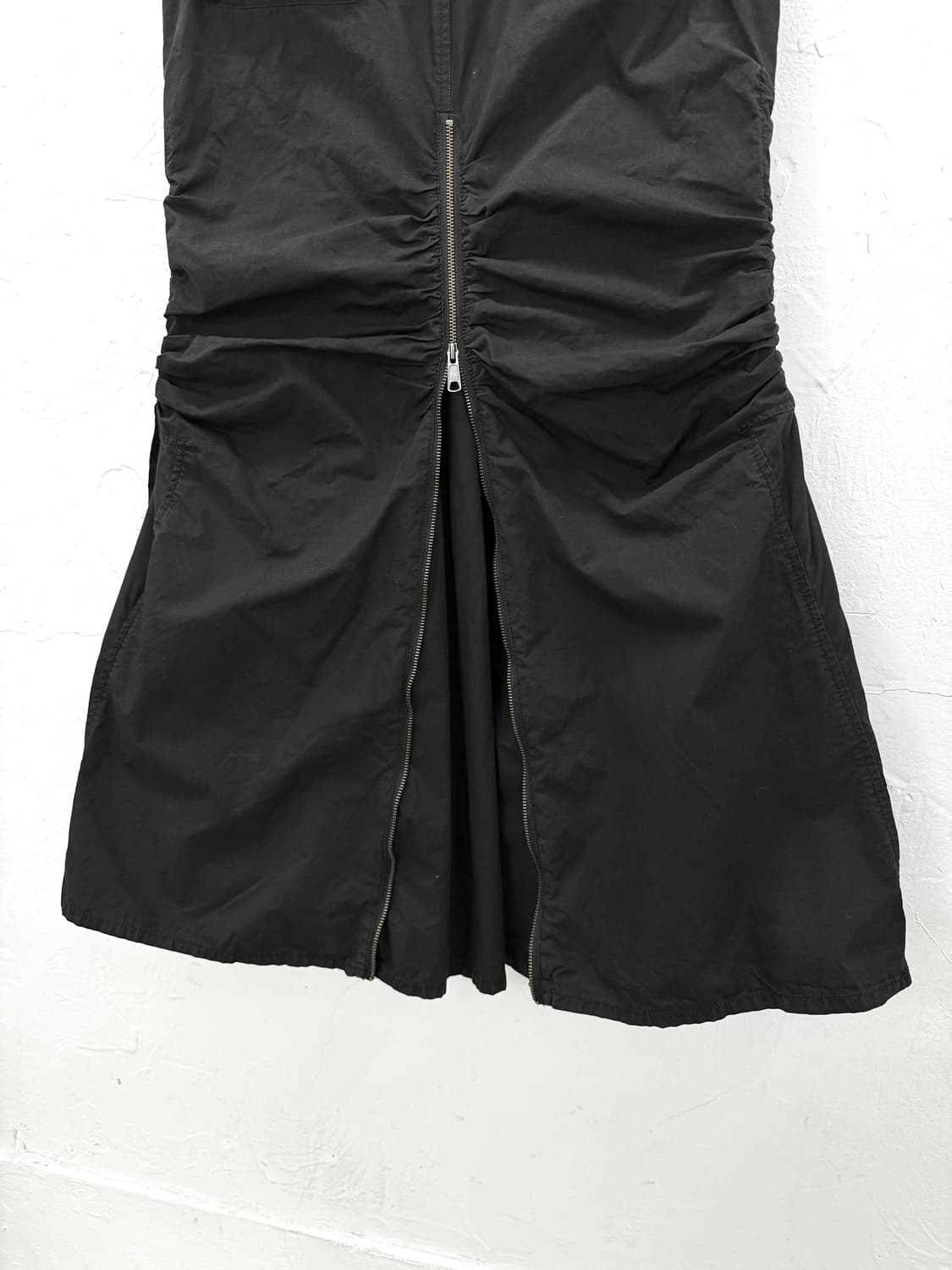 sly 셔링 집업 스커트 상품이미지6