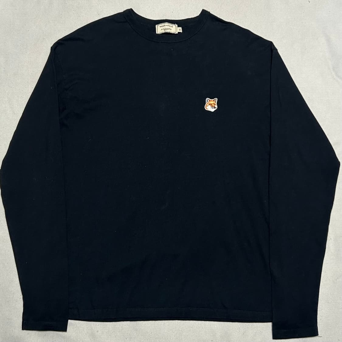 🫶🏻 메종키츠네 Black 롱슬리브 🫶🏻 상품이미지1