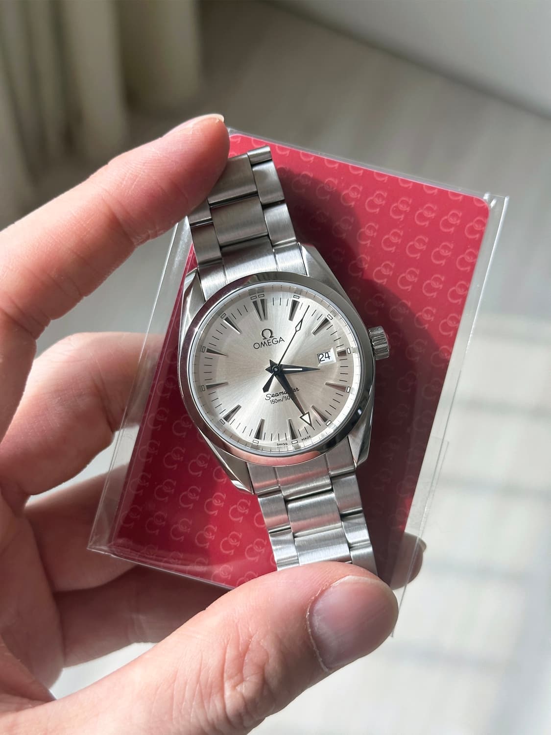 오메가 아쿠아테라 36mm 쿼츠 새상품급 상품이미지1