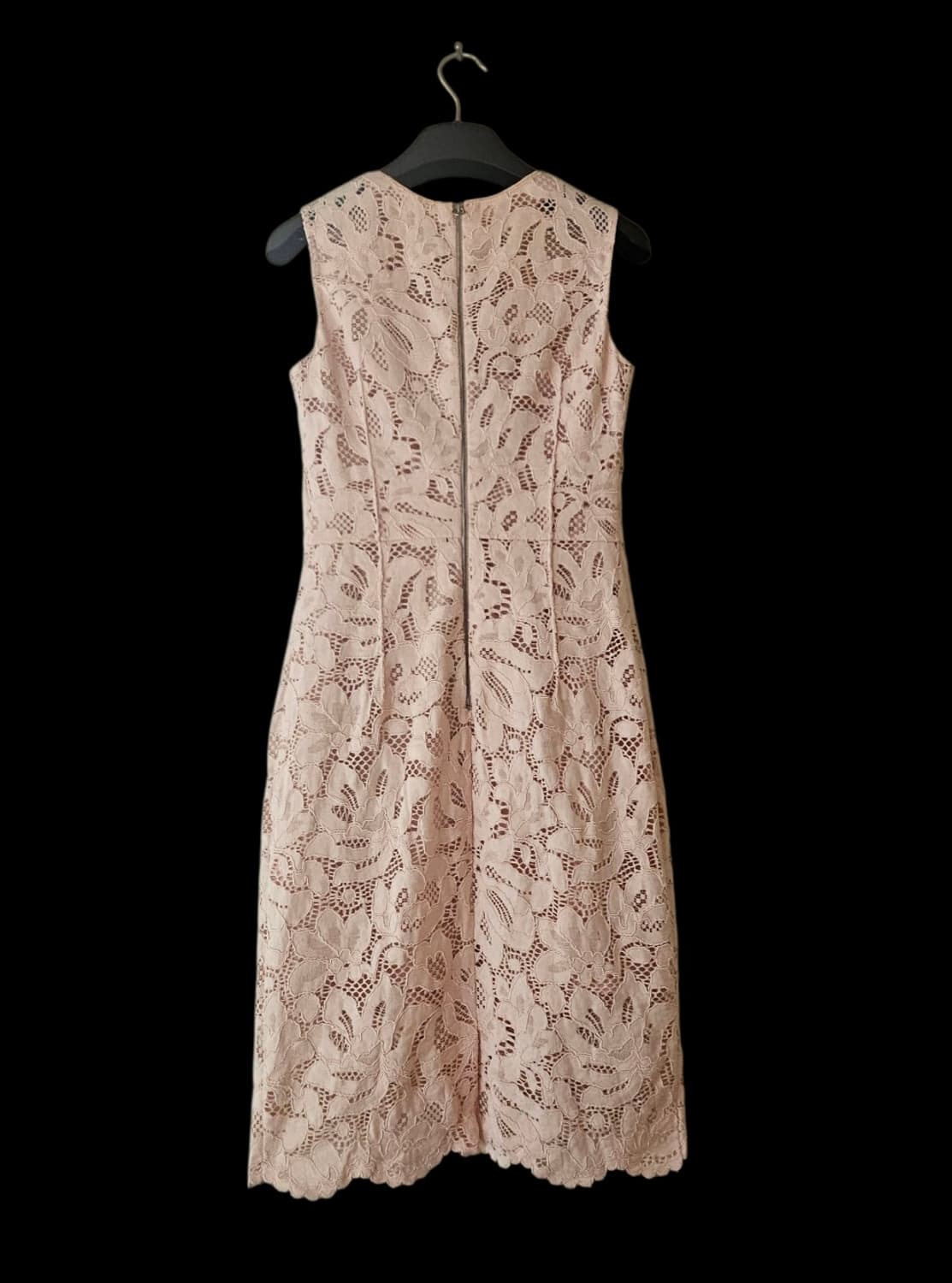 시슬리 핑크 플라워 자수 러블리 민소매 미디원피스 55 상품이미지10