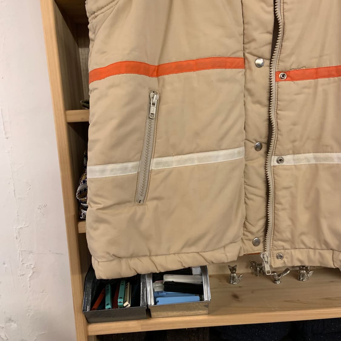 일본 빈티지 테이핑 베스트 상품이미지3