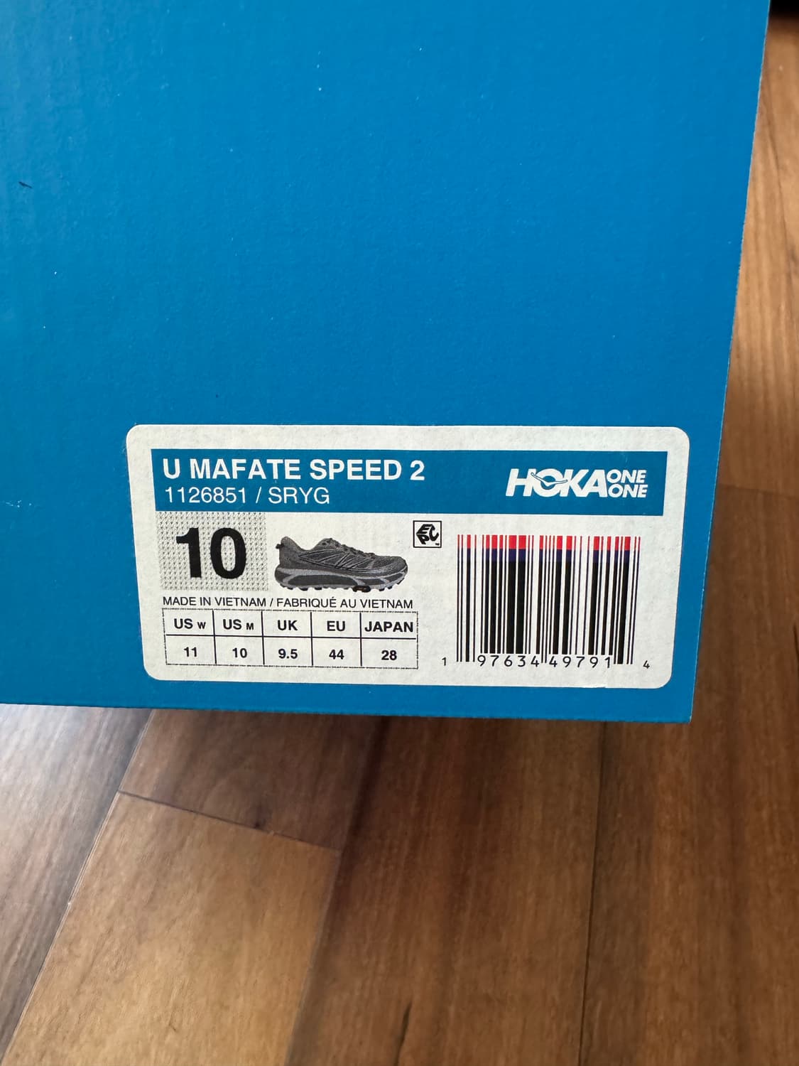 호카 마파테 스피드2 스텔라 그레이 상품이미지5