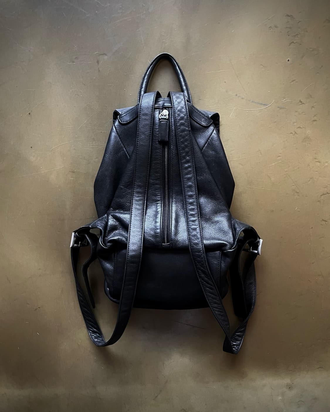 Y'SACCS Yohji Yamamoto Leather Backpack 상품이미지8