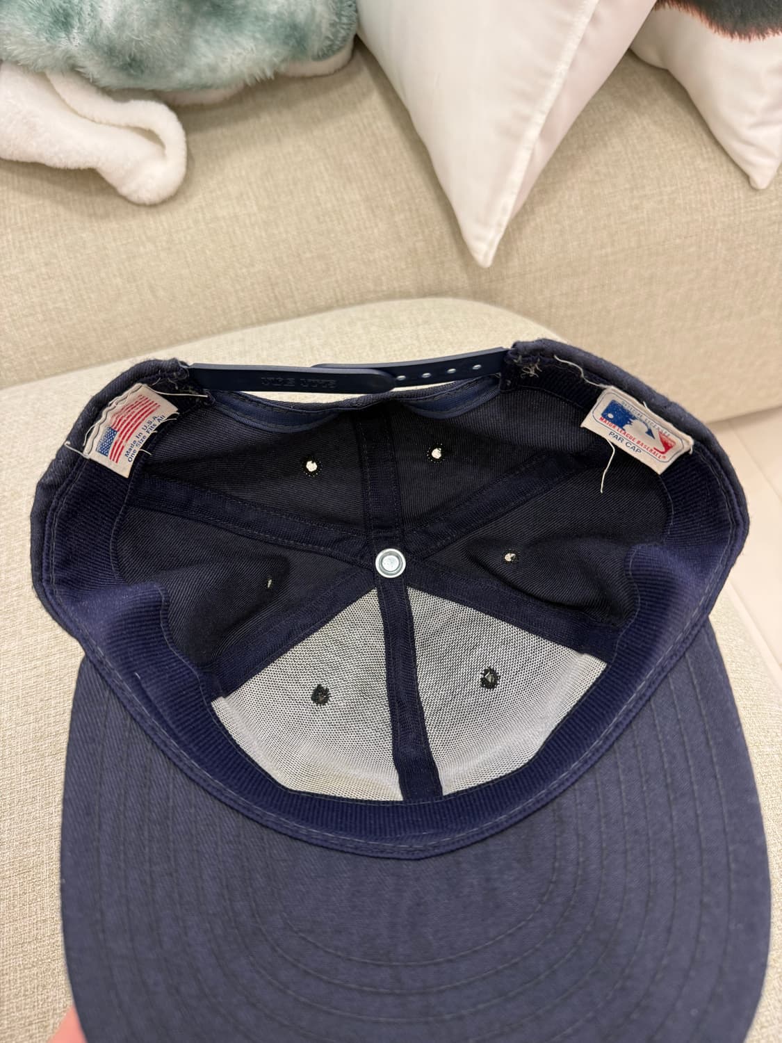 80s 빈티지 뉴에라 뉴욕 양키스 모자 캡 볼캡 상품이미지4