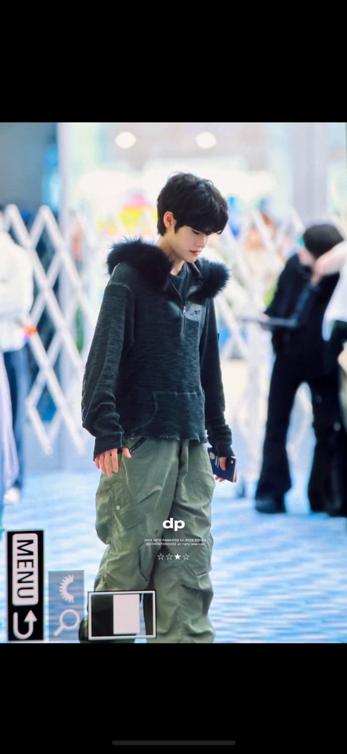 에이시네틱스 퍼후드 판매 (실재착샷잇음) 상품이미지2