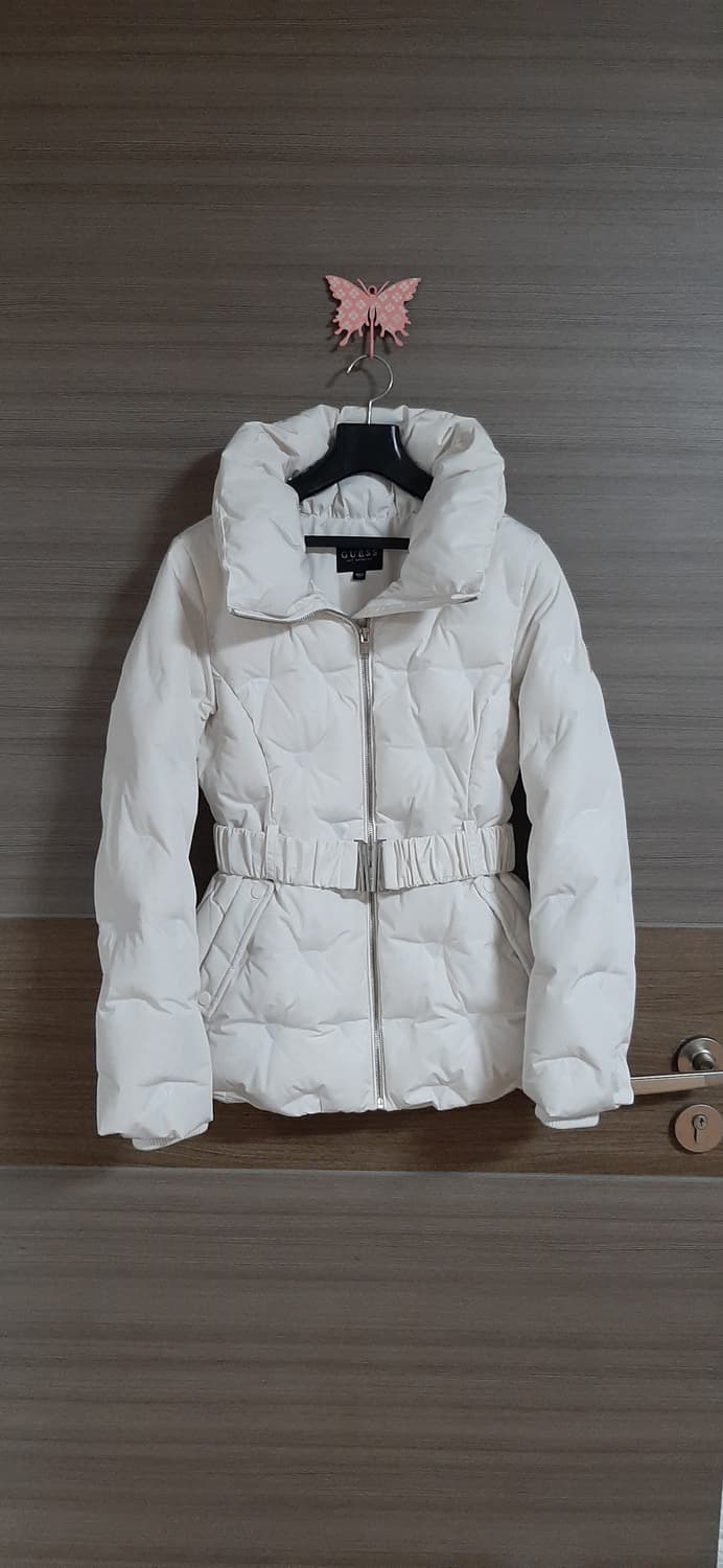 게스 화이트 패딩 상태굿  상품이미지1